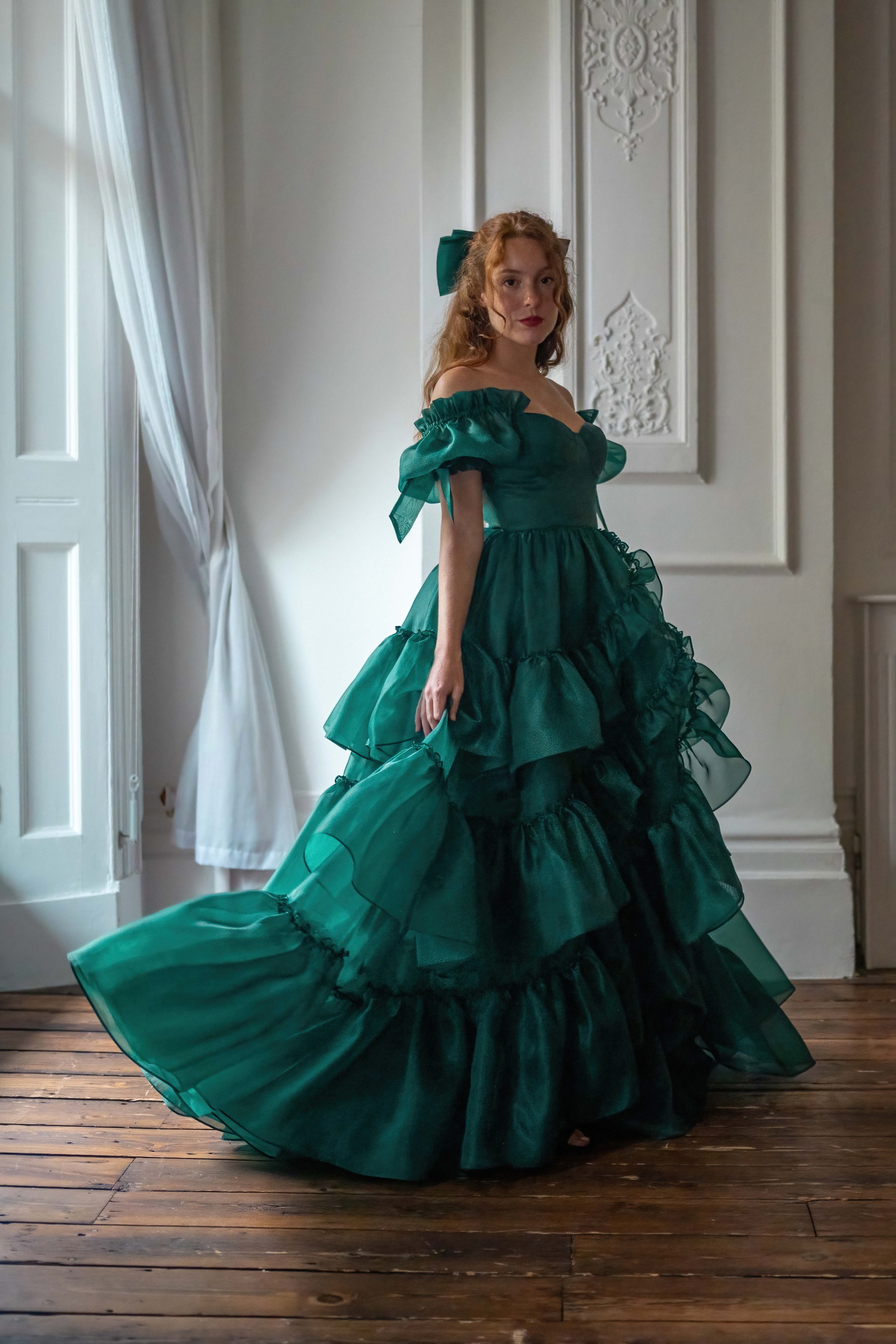 Elven Forest Mademoiselle Gown
