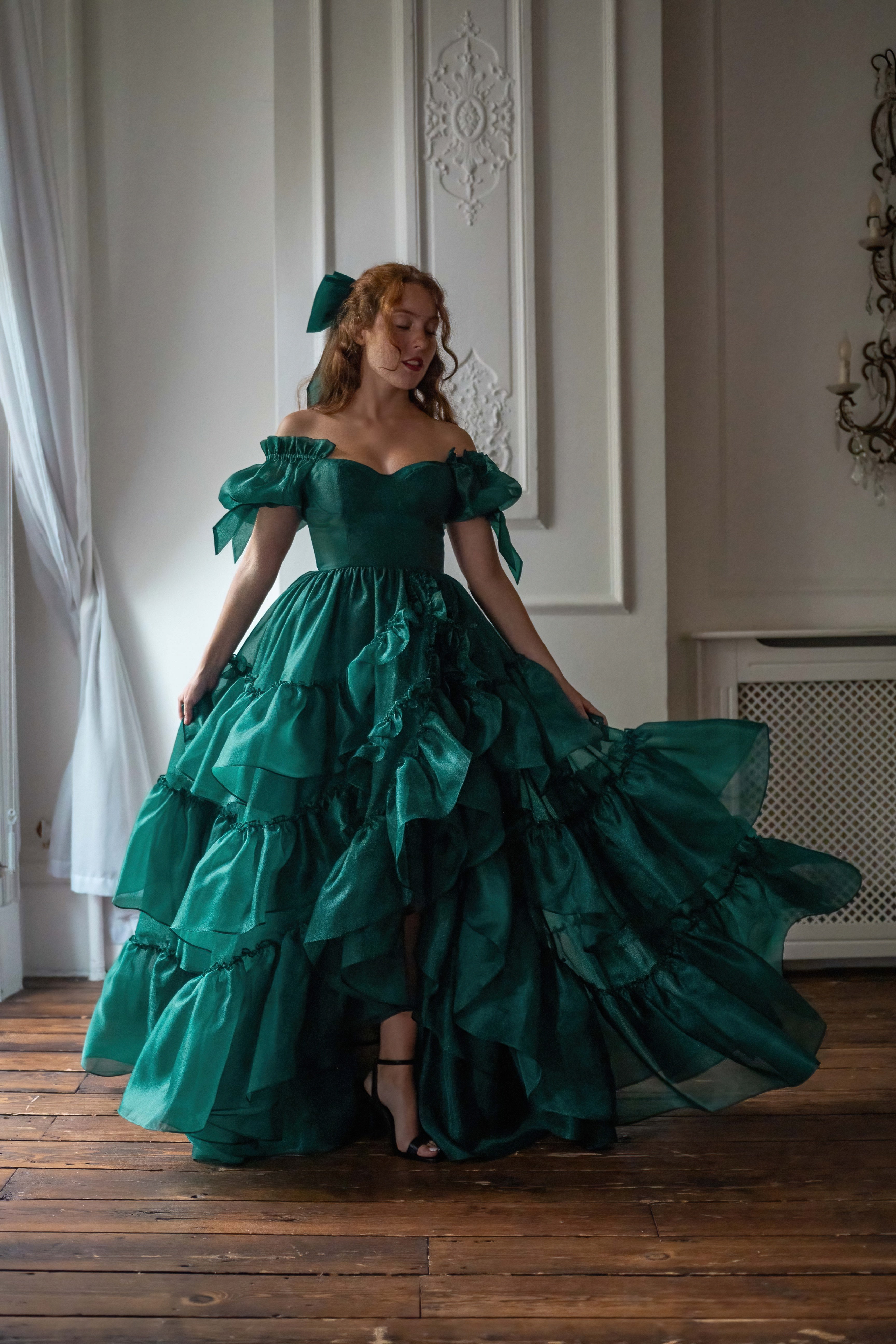 Elven Forest Mademoiselle Gown