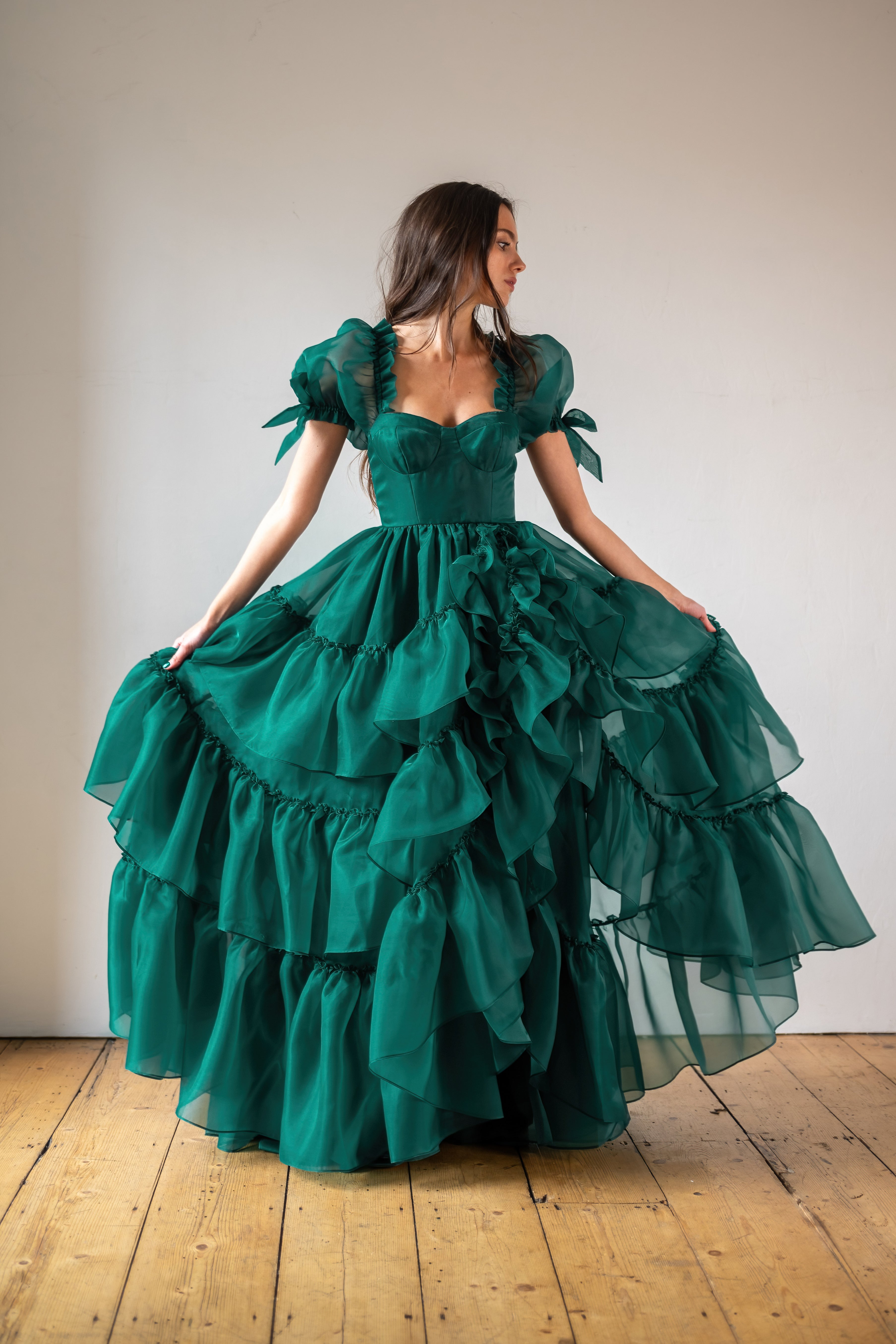 Elven Forest Mademoiselle Gown
