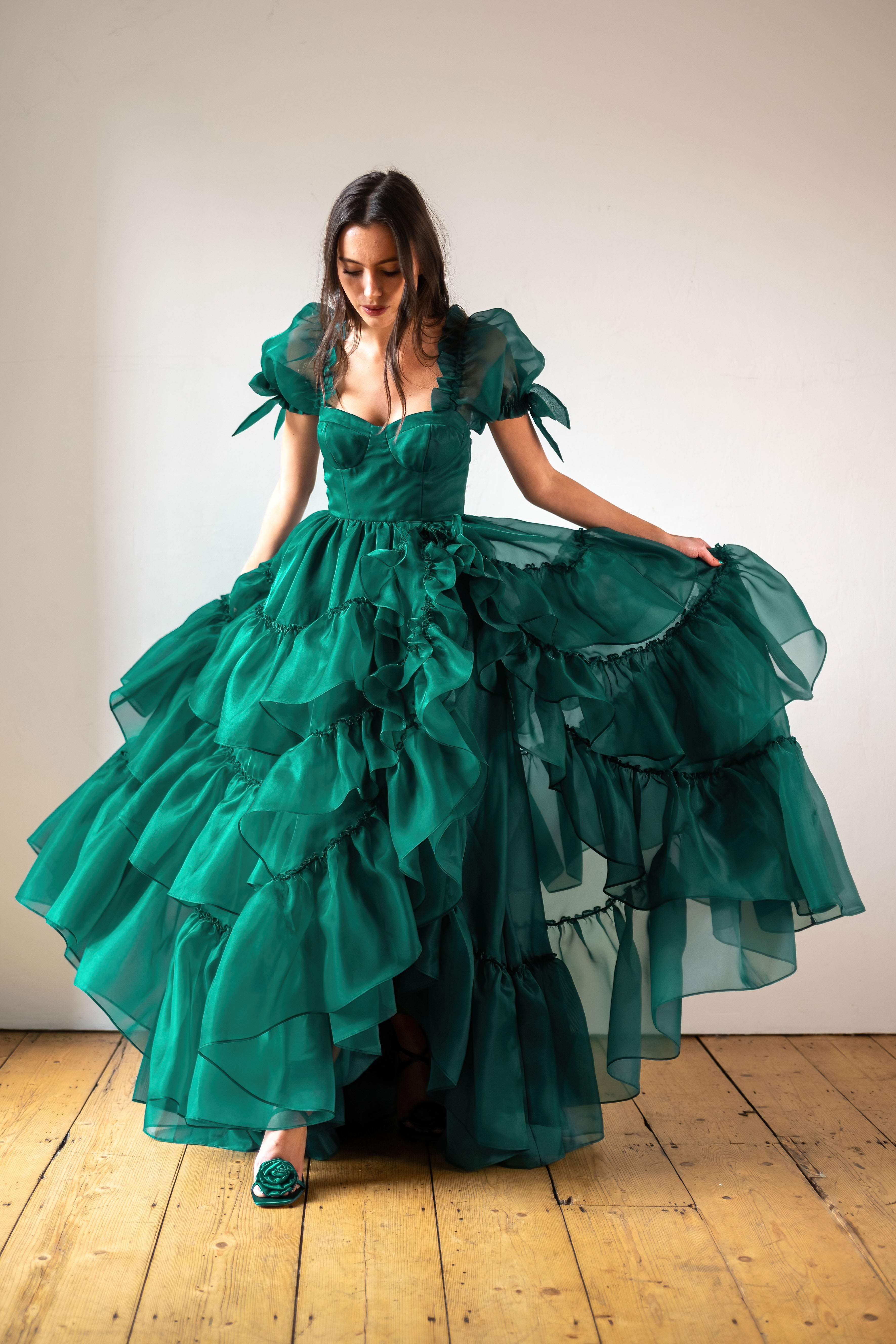 Elven Forest Mademoiselle Gown