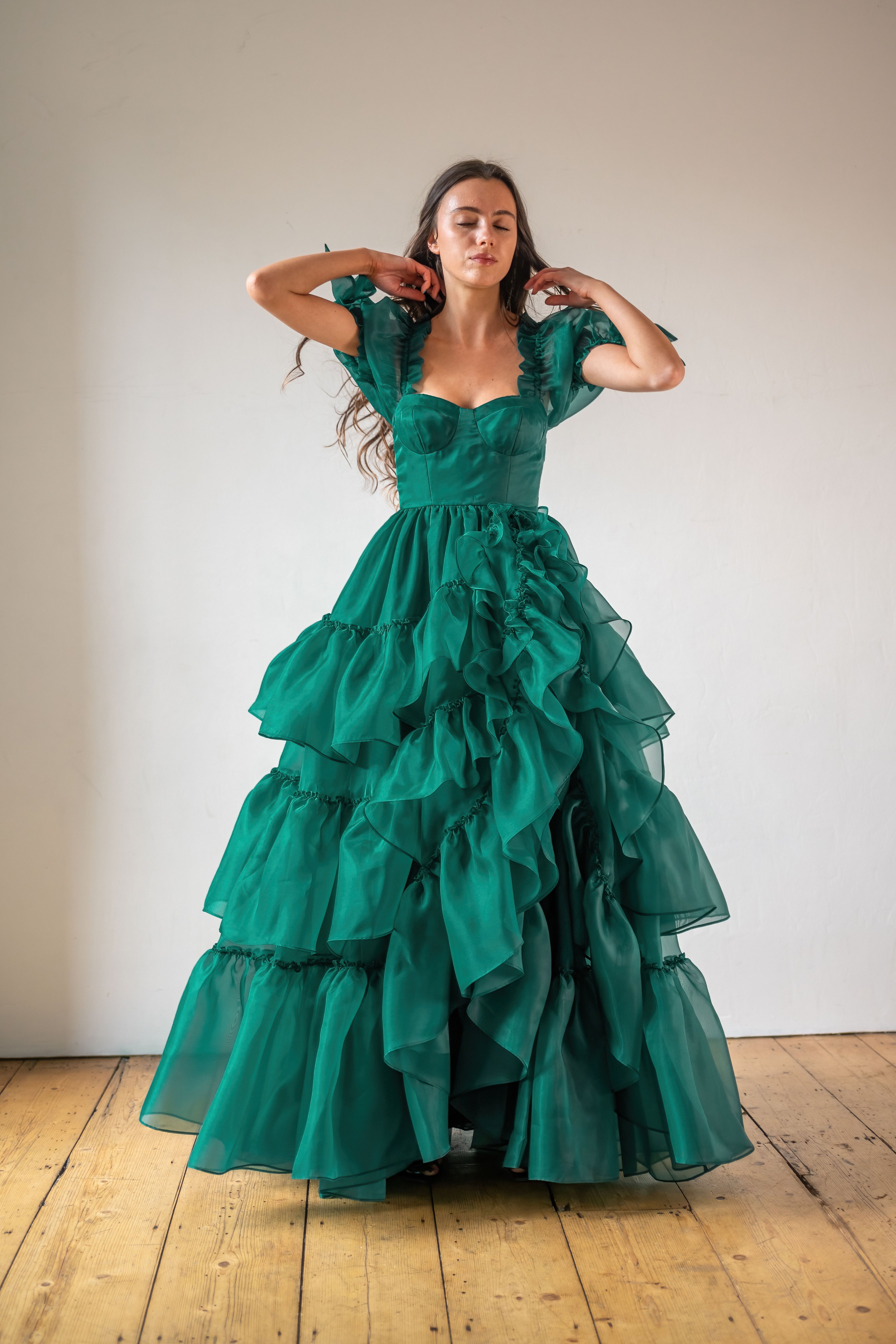 Elven Forest Mademoiselle Gown