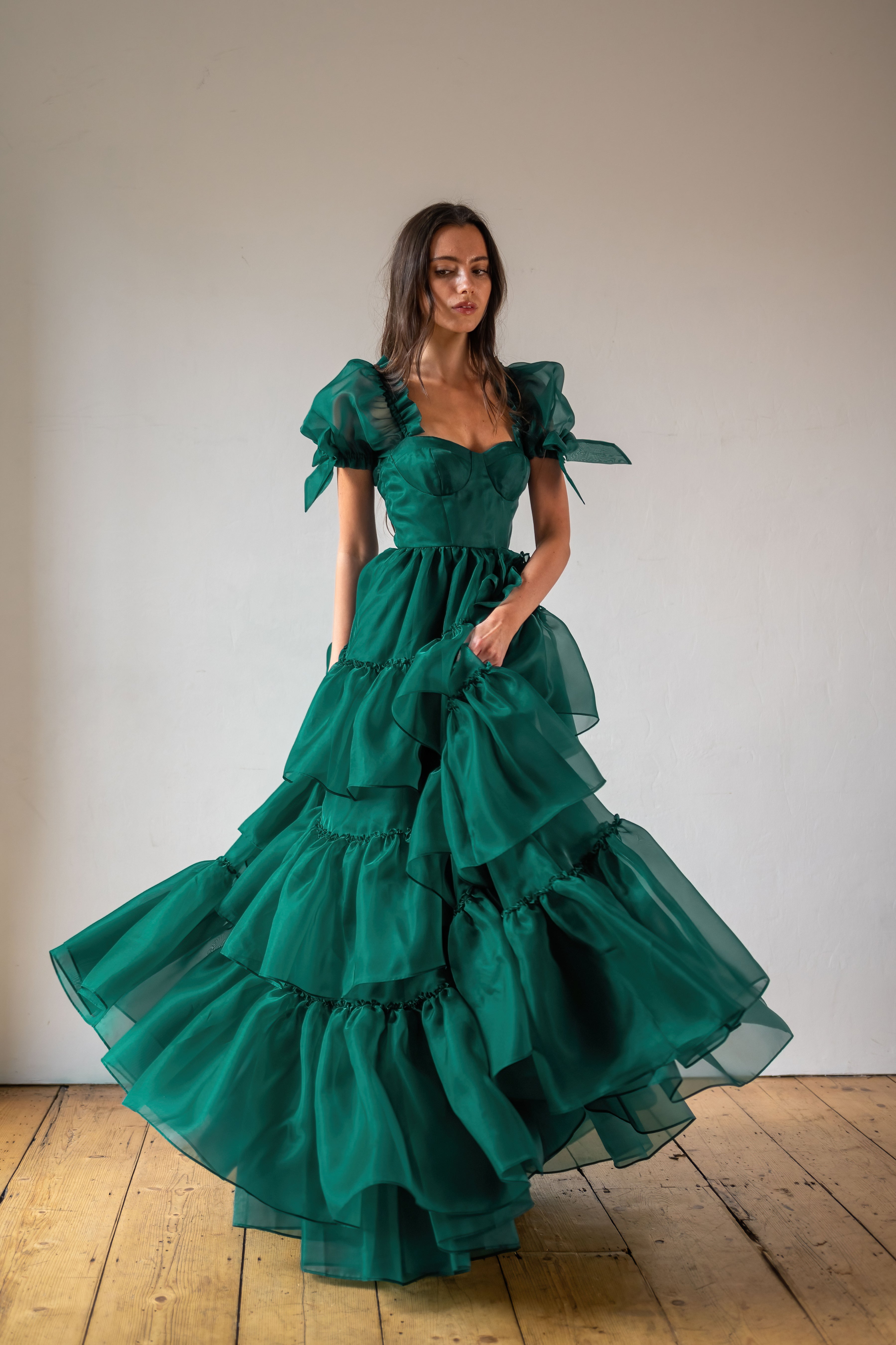 Elven Forest Mademoiselle Gown