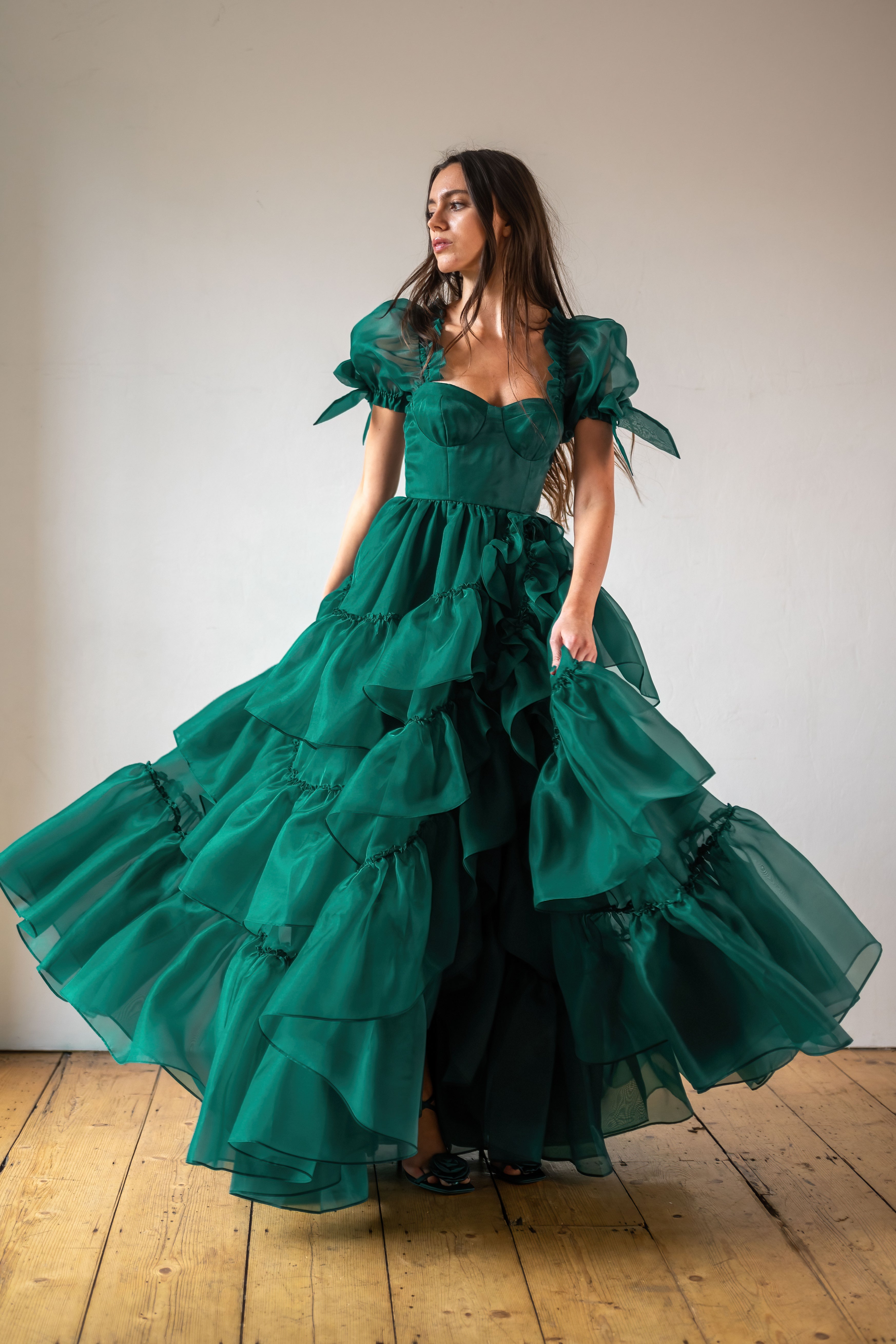 Elven Forest Mademoiselle Gown