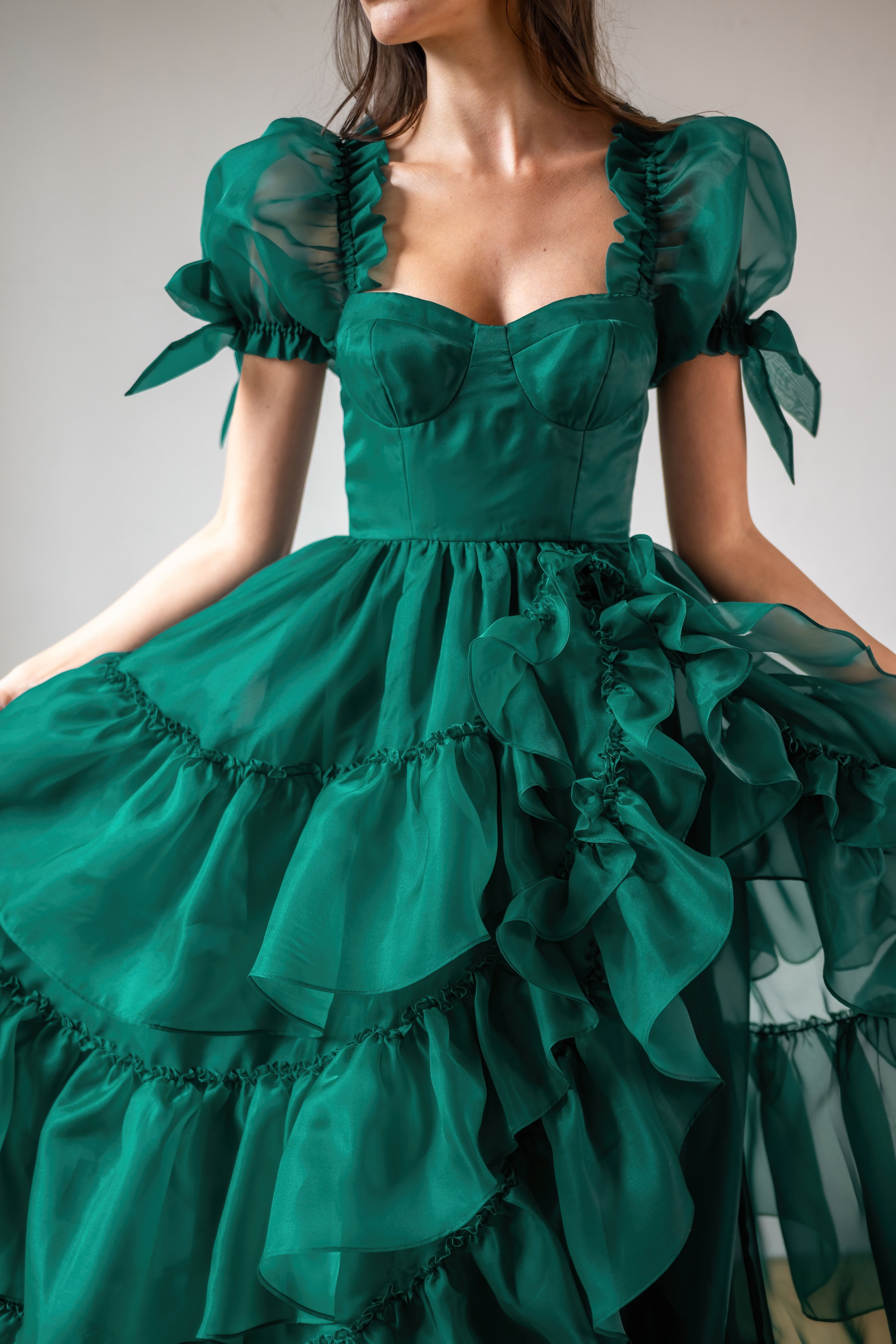 Elven Forest Mademoiselle Gown