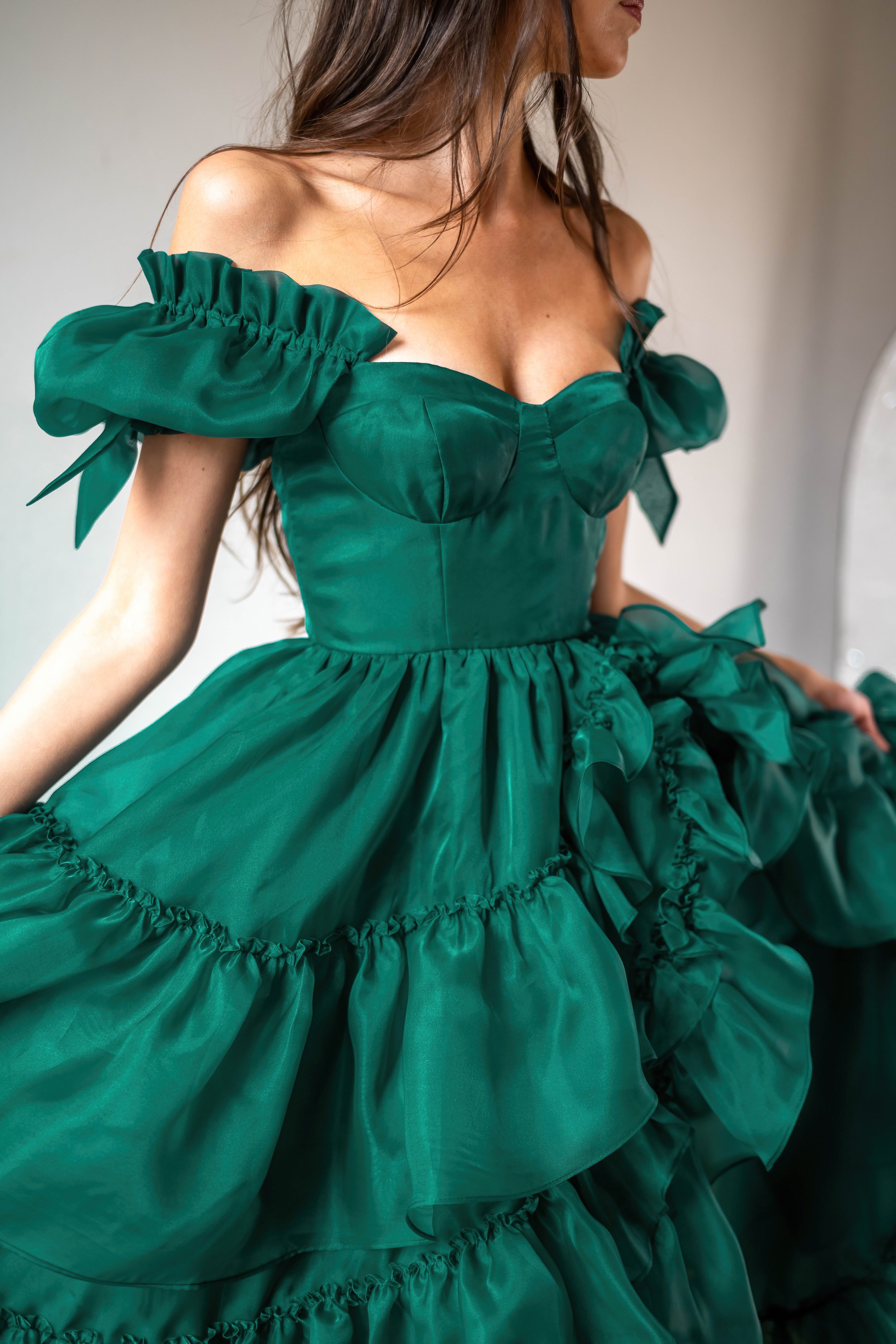 Elven Forest Mademoiselle Gown