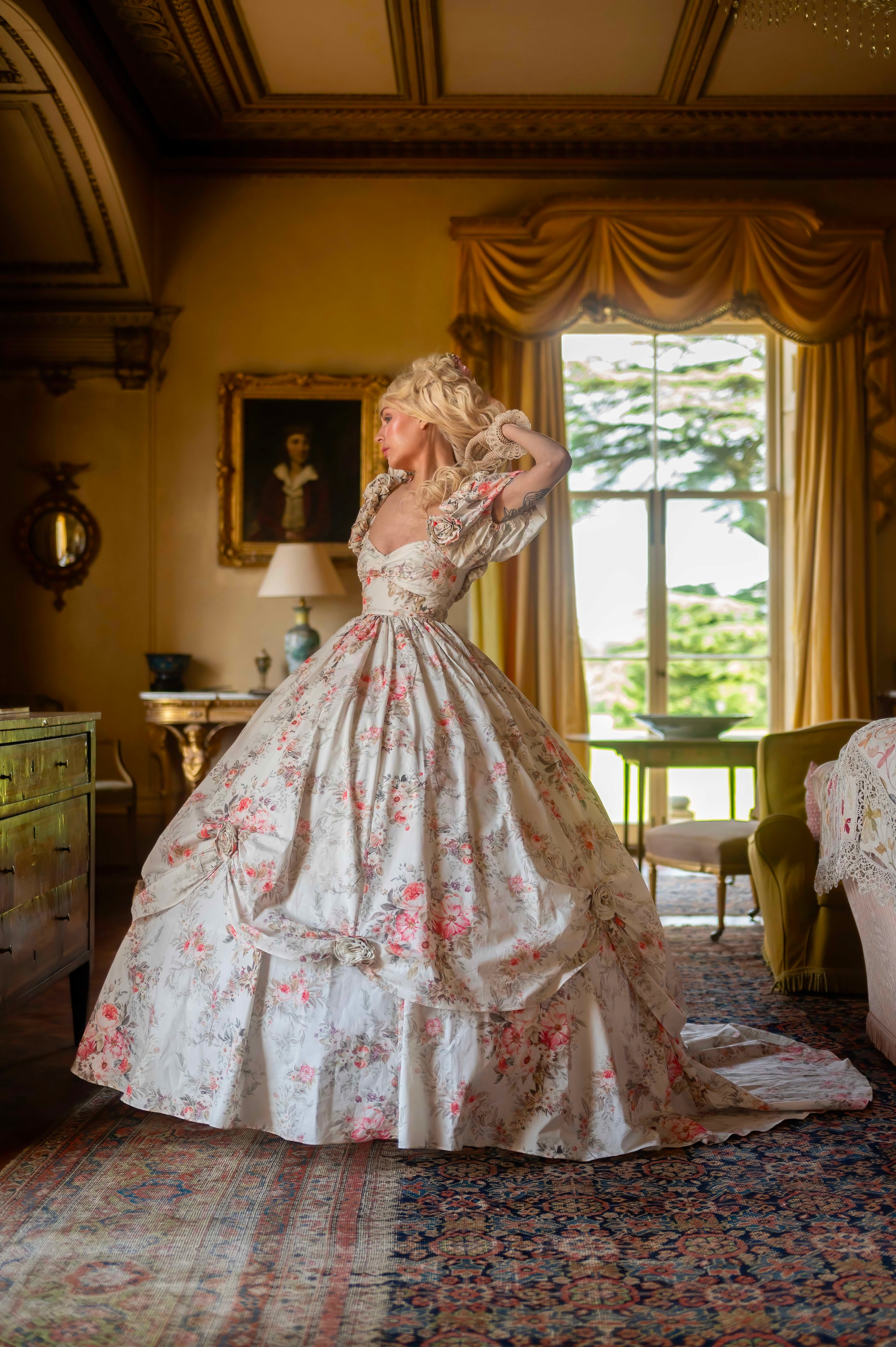 English Lady Ballroom Gown