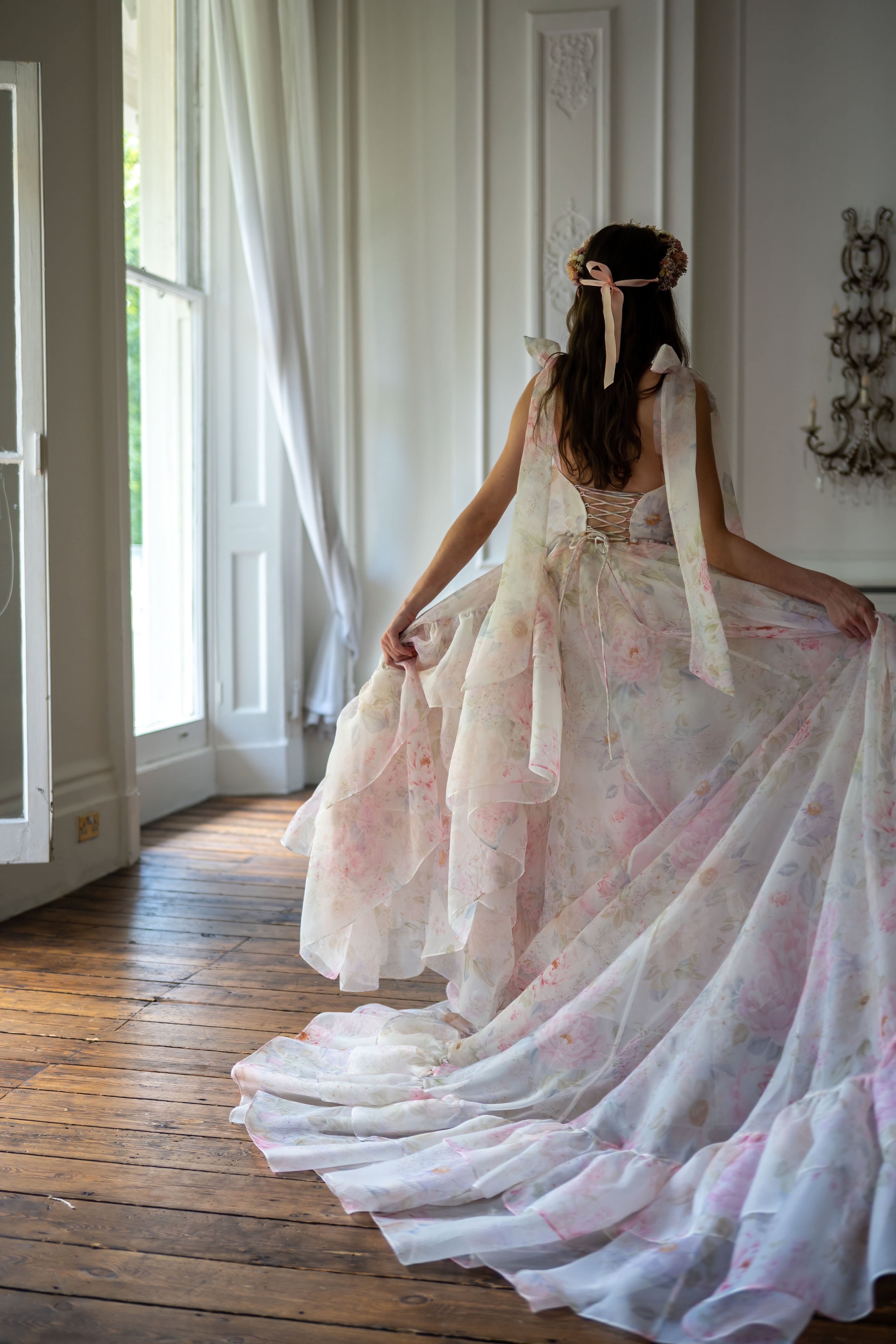 Faerie Queene Empress Train Gown
