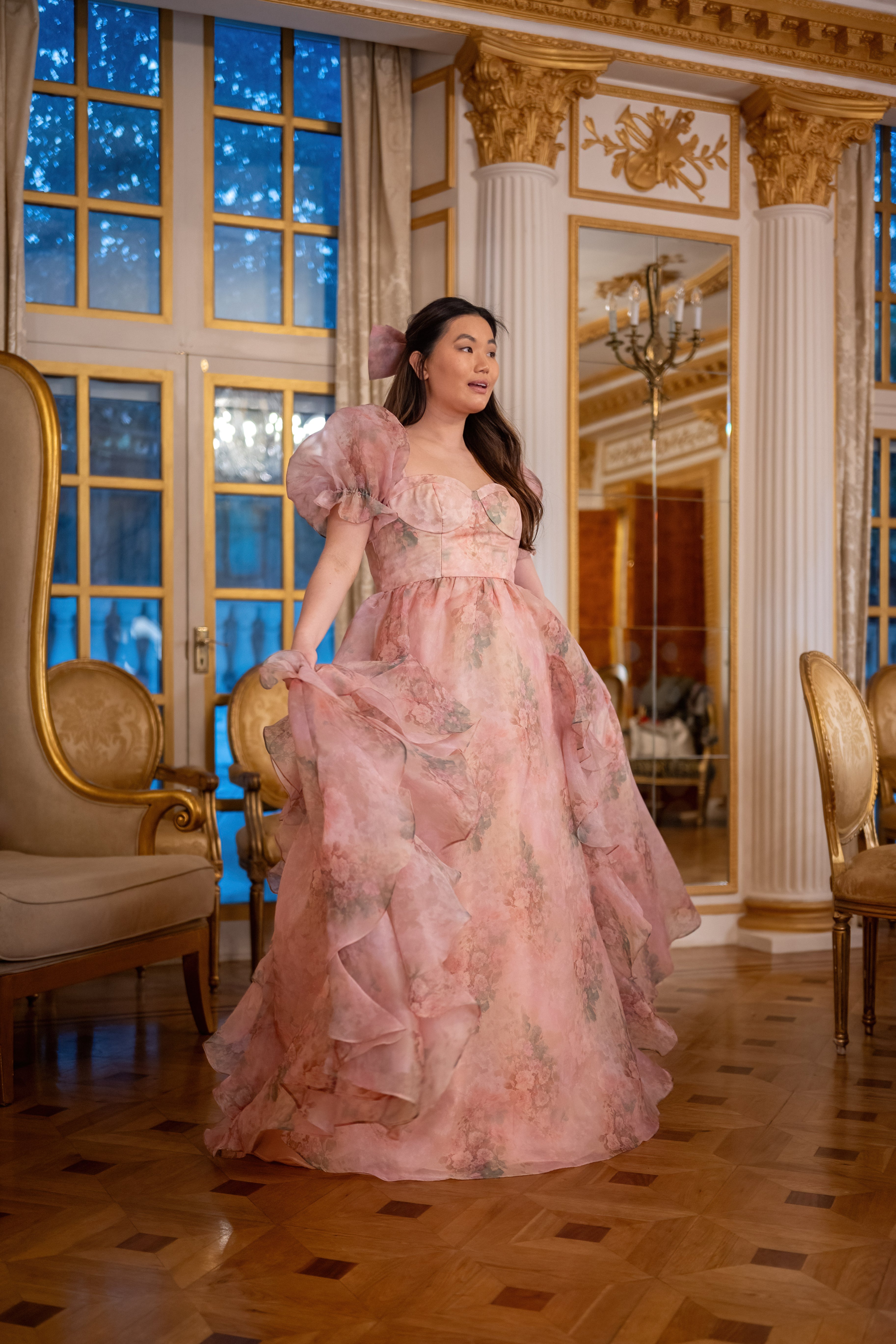 Fallen Angel Regency Gown