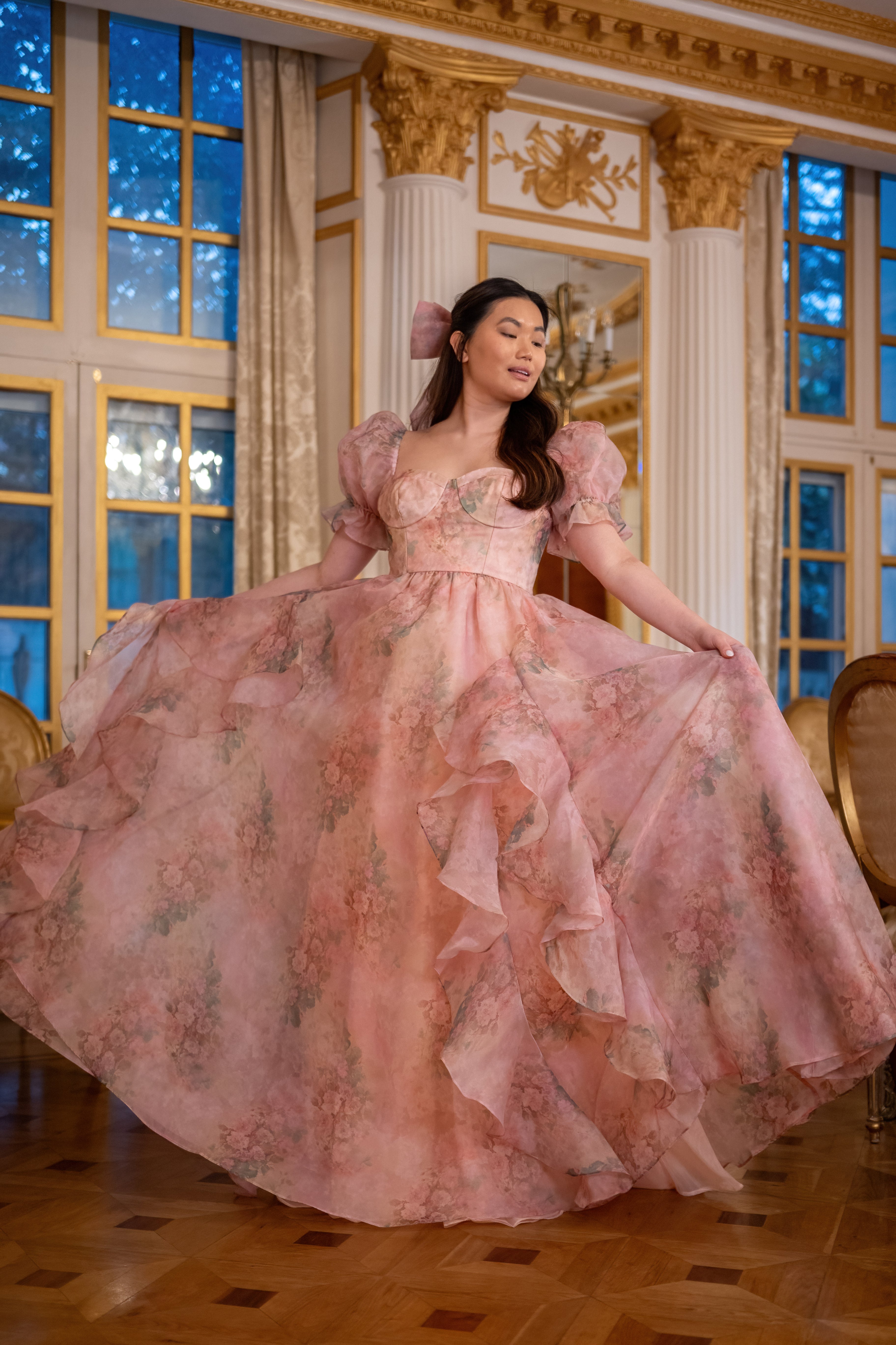 Fallen Angel Regency Gown