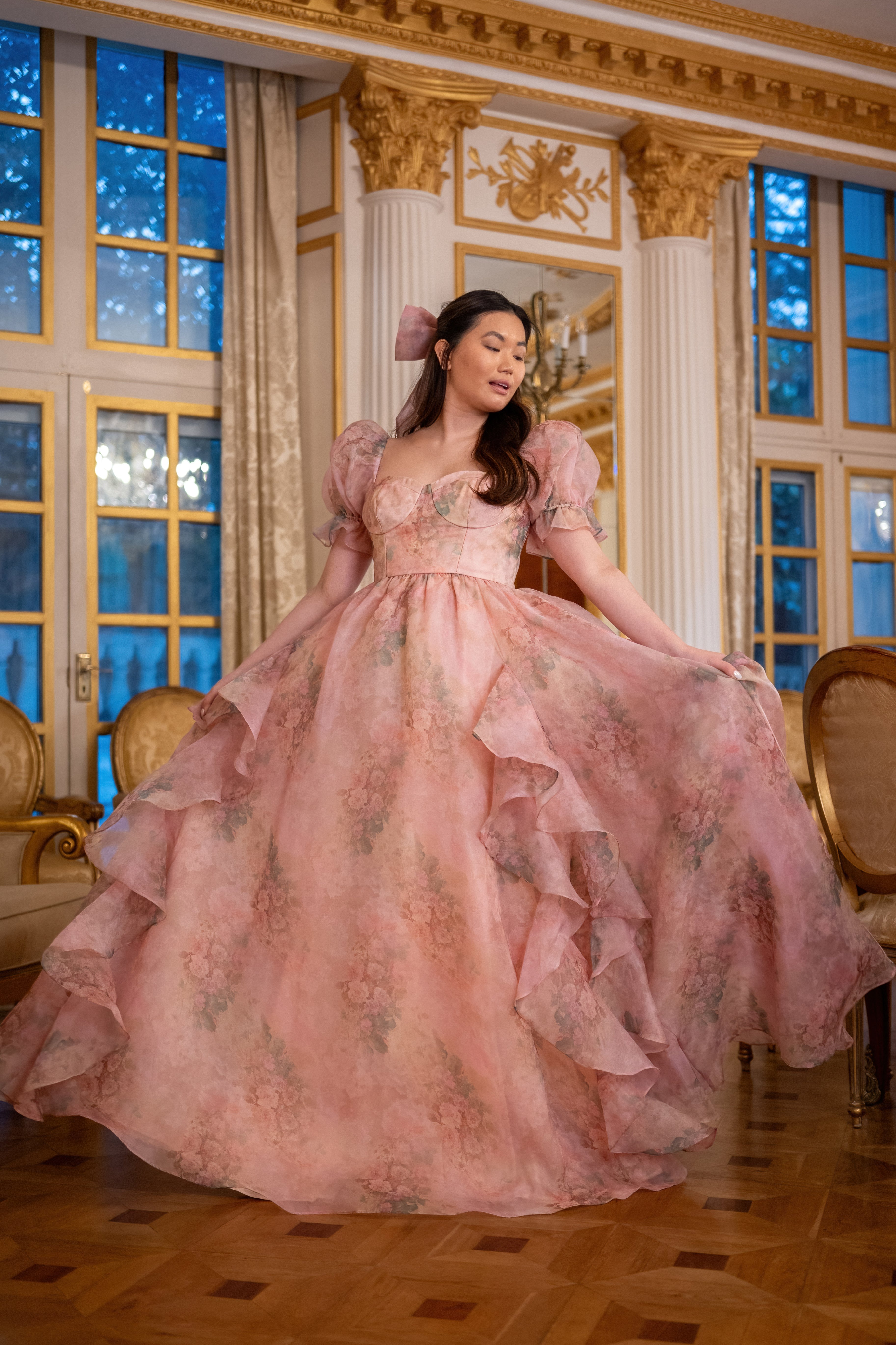 Fallen Angel Regency Gown