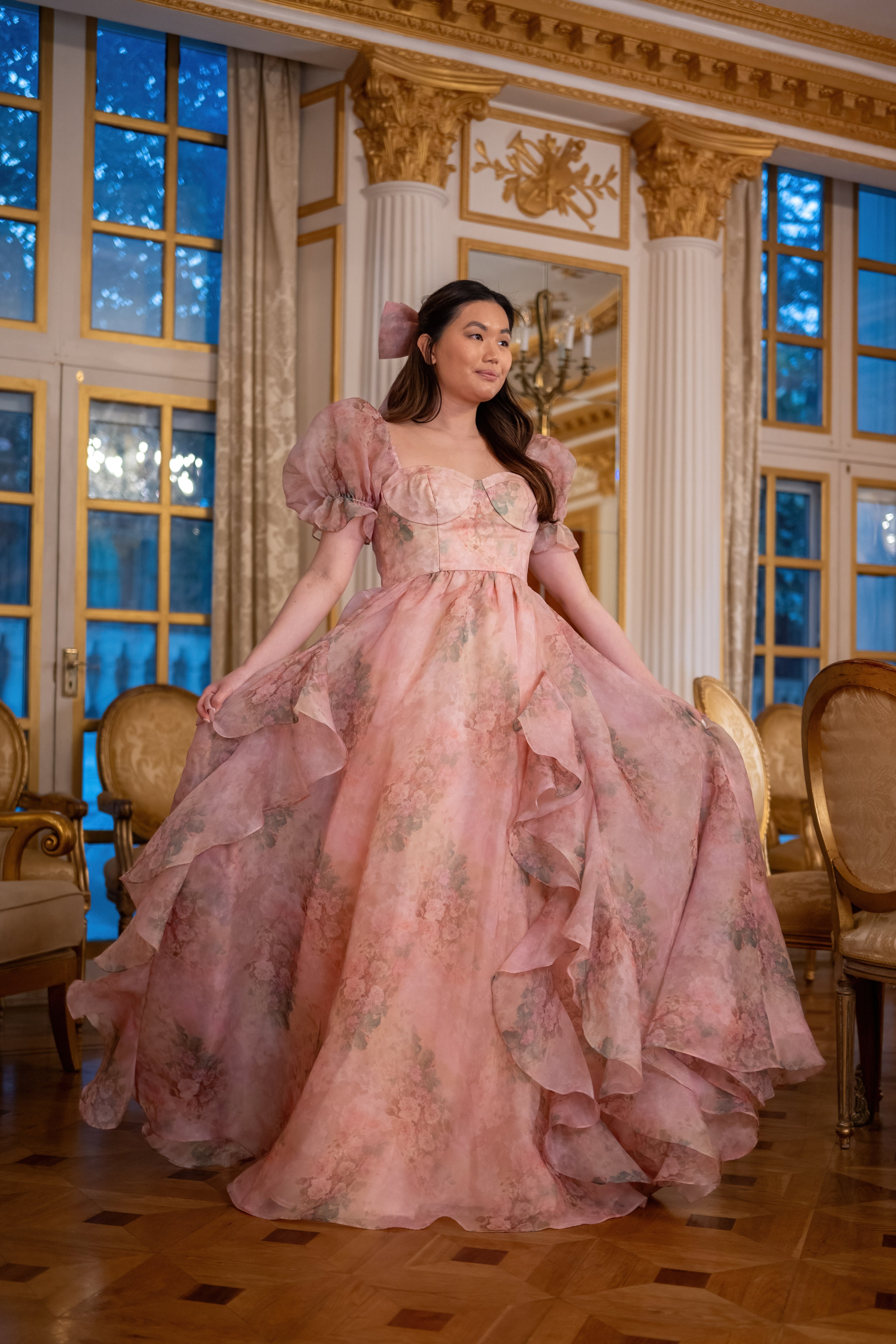Fallen Angel Regency Gown