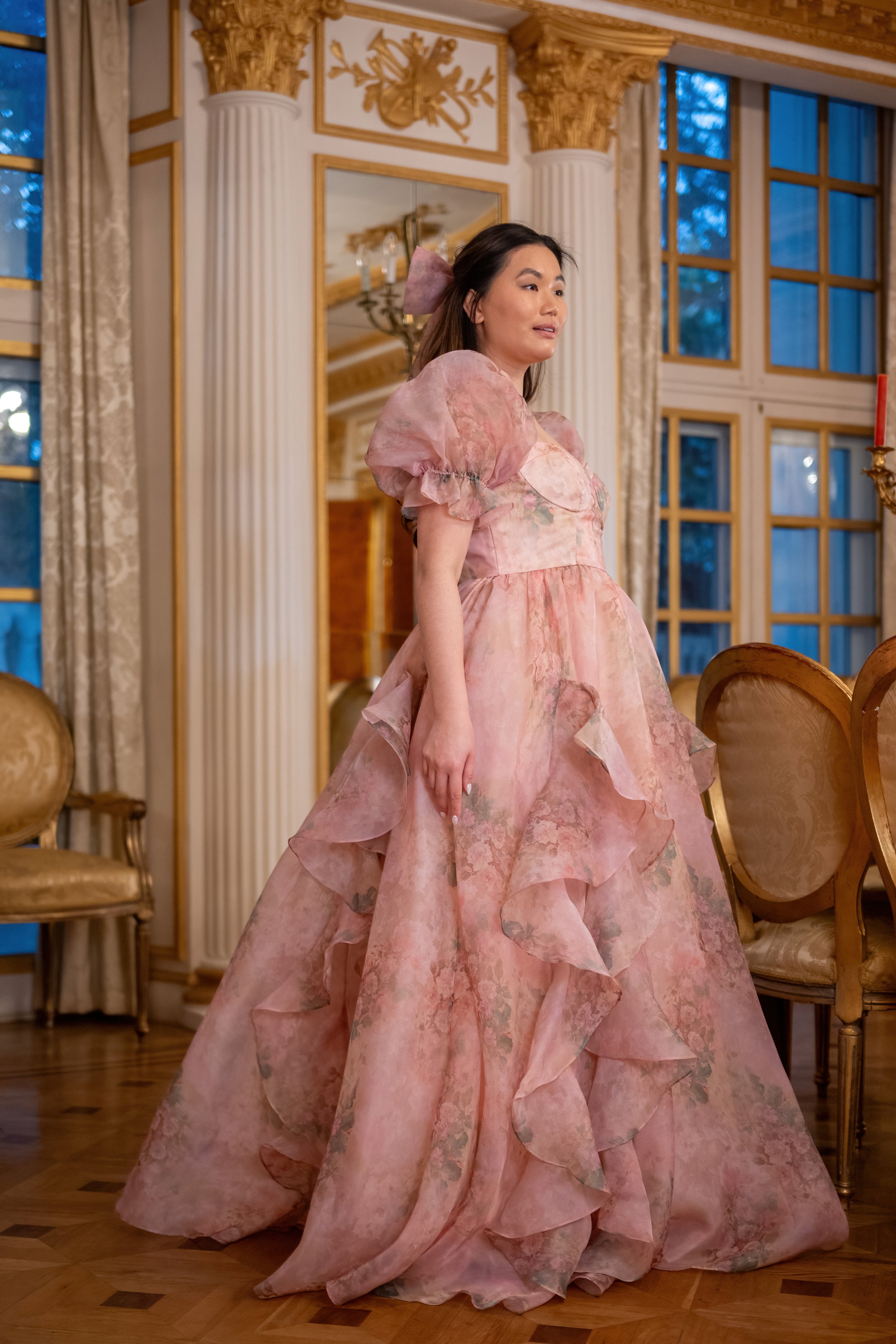 Fallen Angel Regency Gown