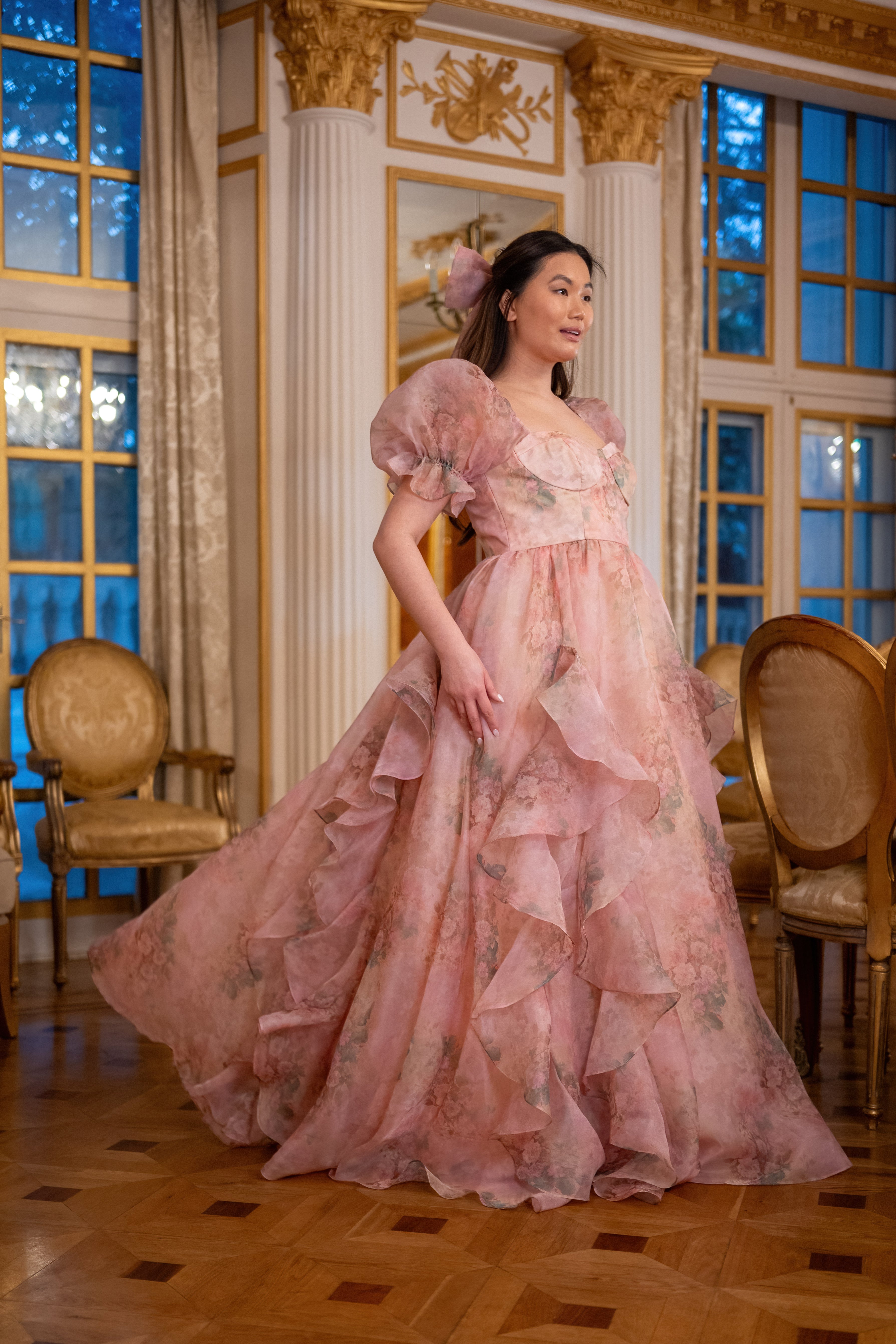 Fallen Angel Regency Gown