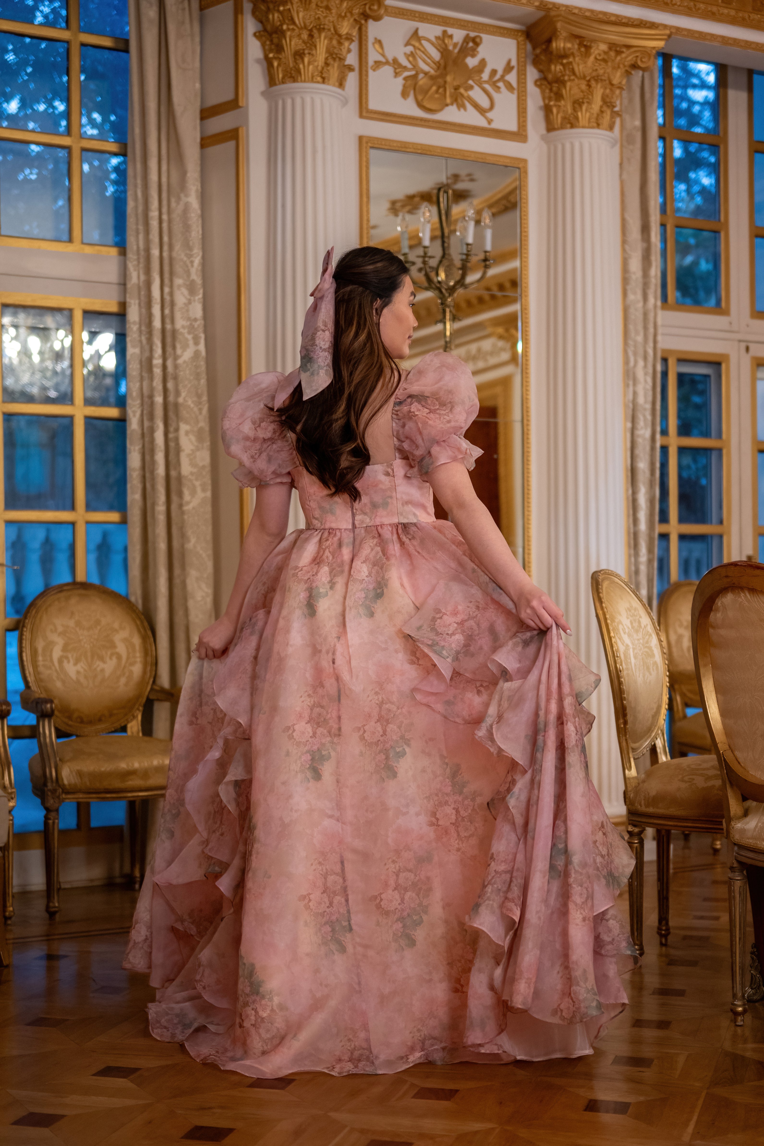 Fallen Angel Regency Gown