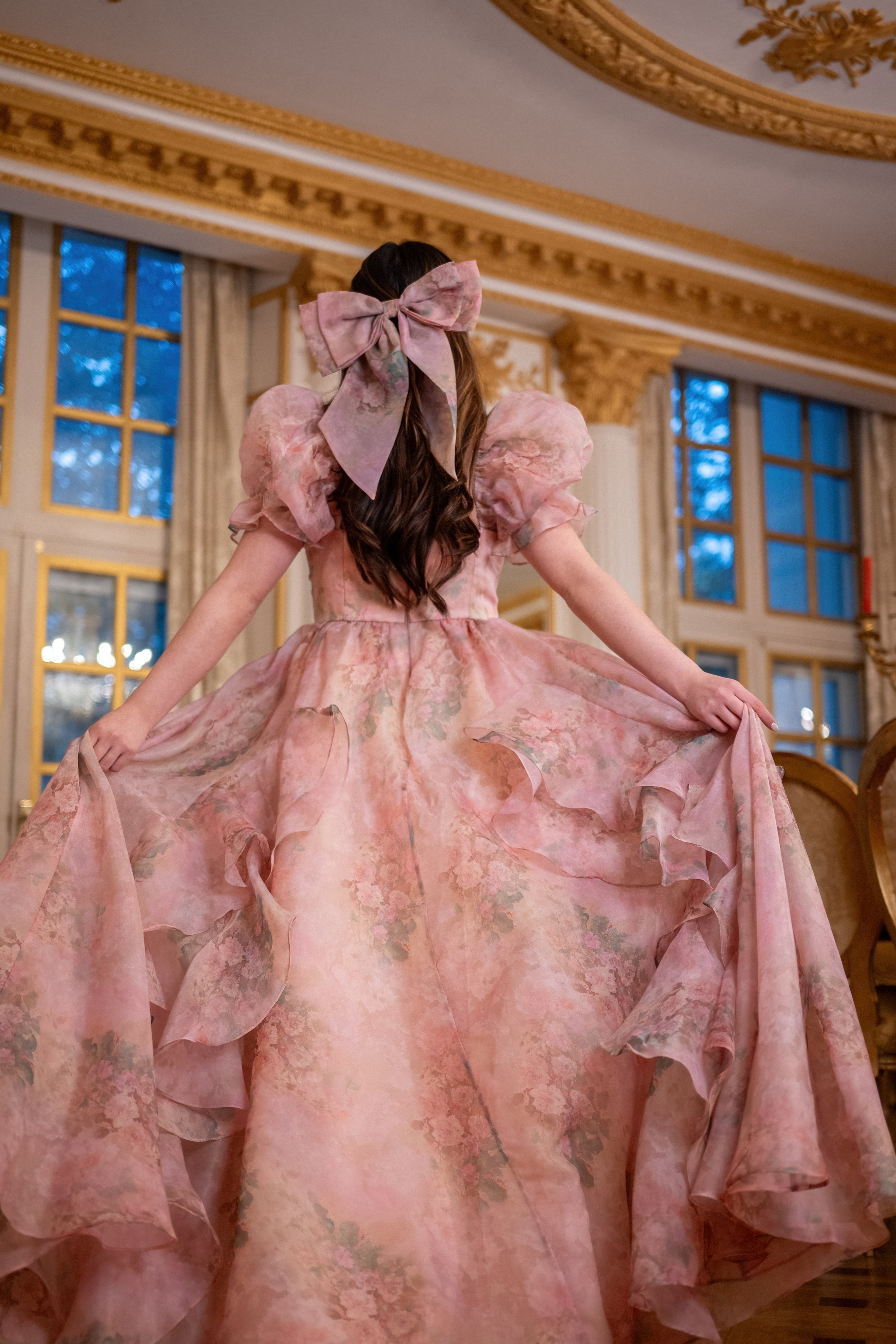Fallen Angel Regency Gown