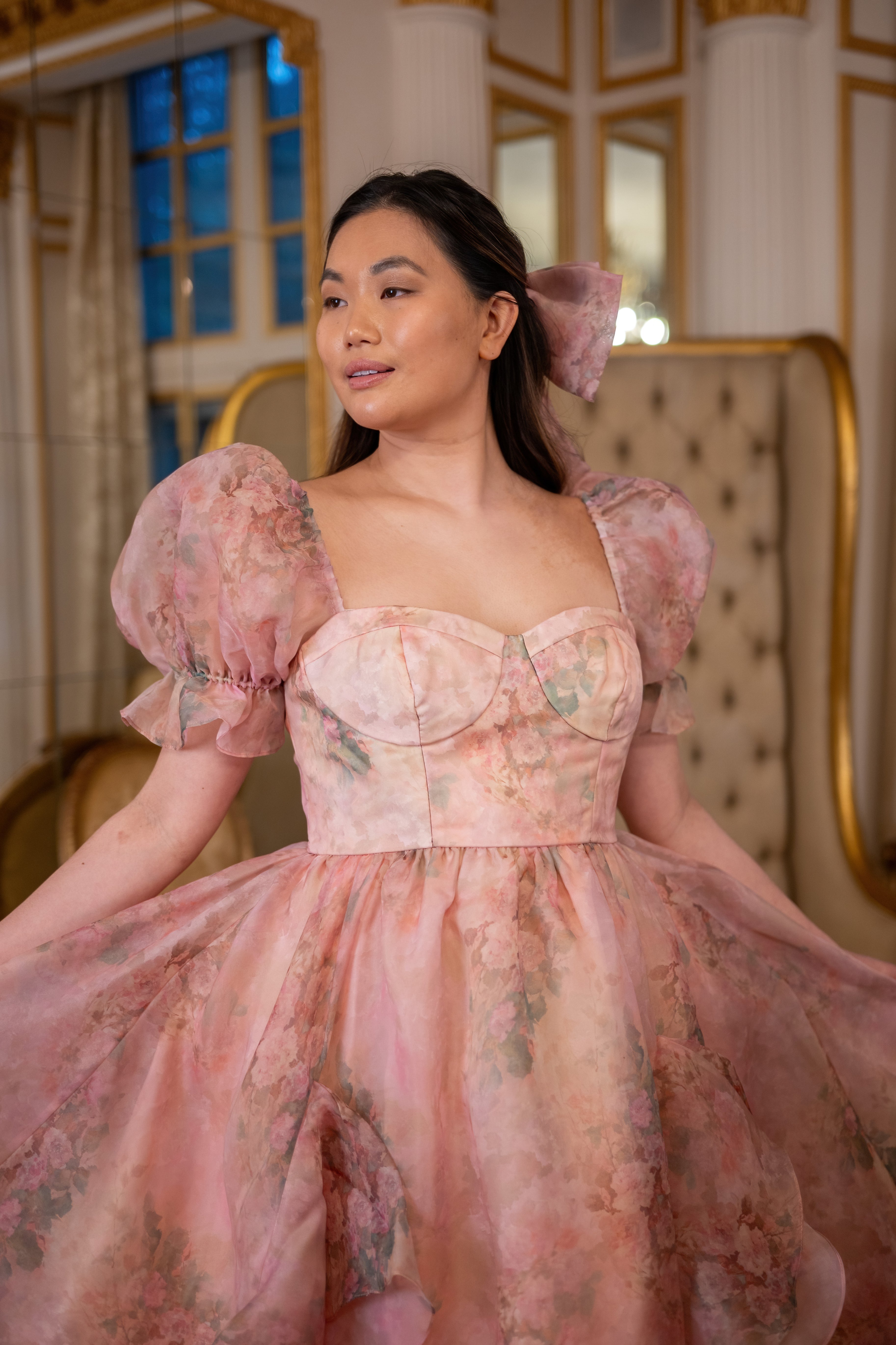 Fallen Angel Regency Gown