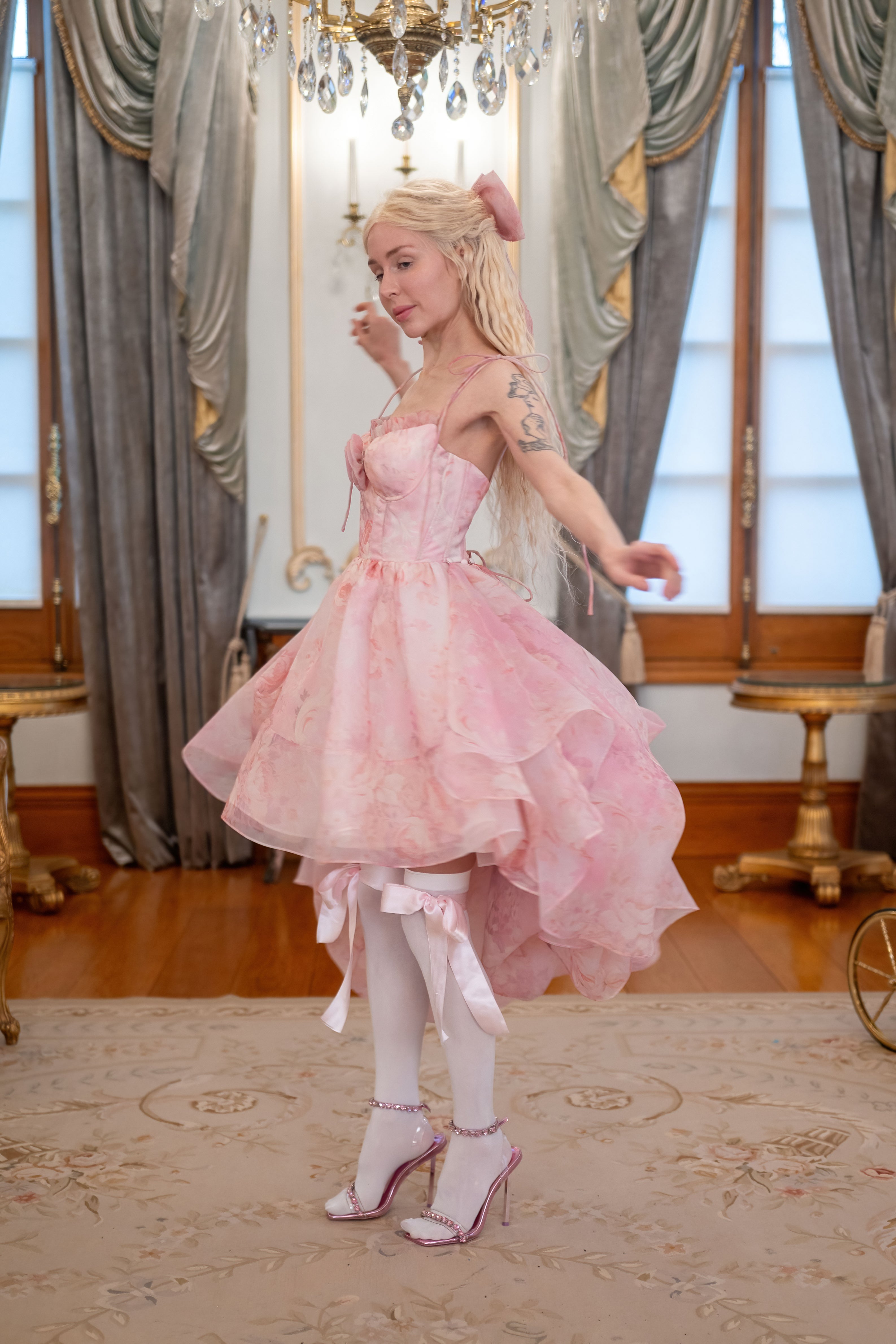Fantasy Rose Heiress Gown