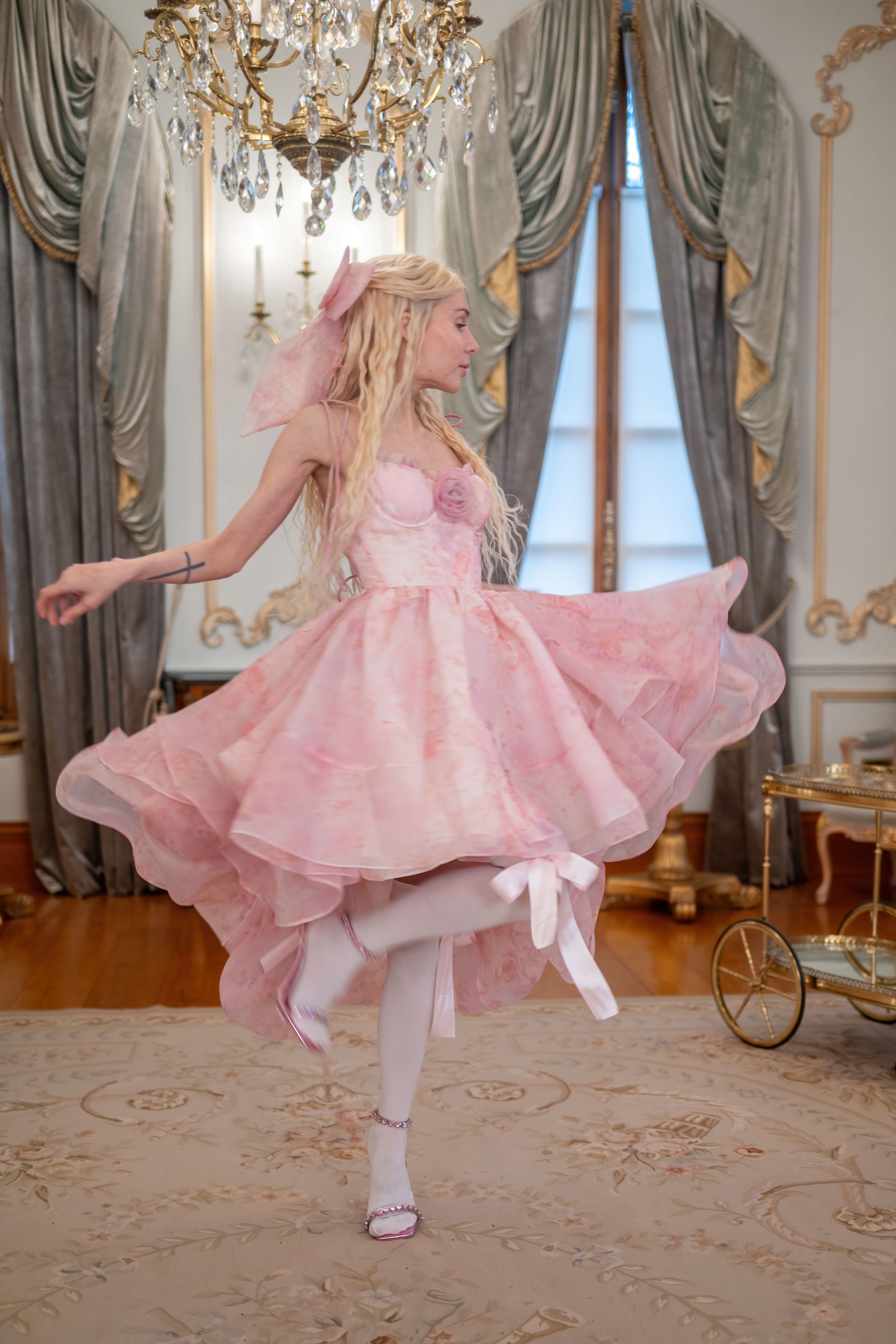 Fantasy Rose Heiress Gown
