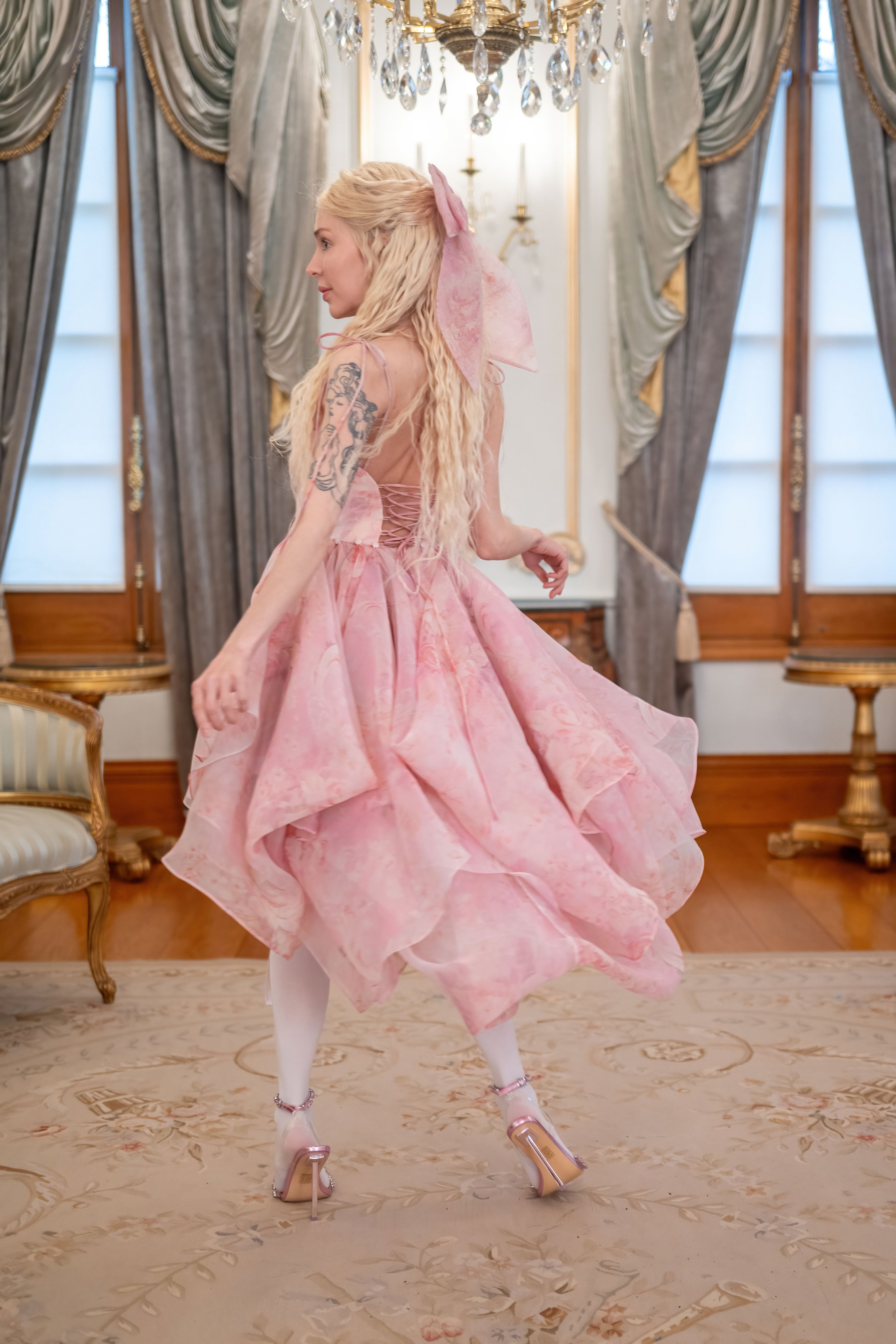 Fantasy Rose Heiress Gown