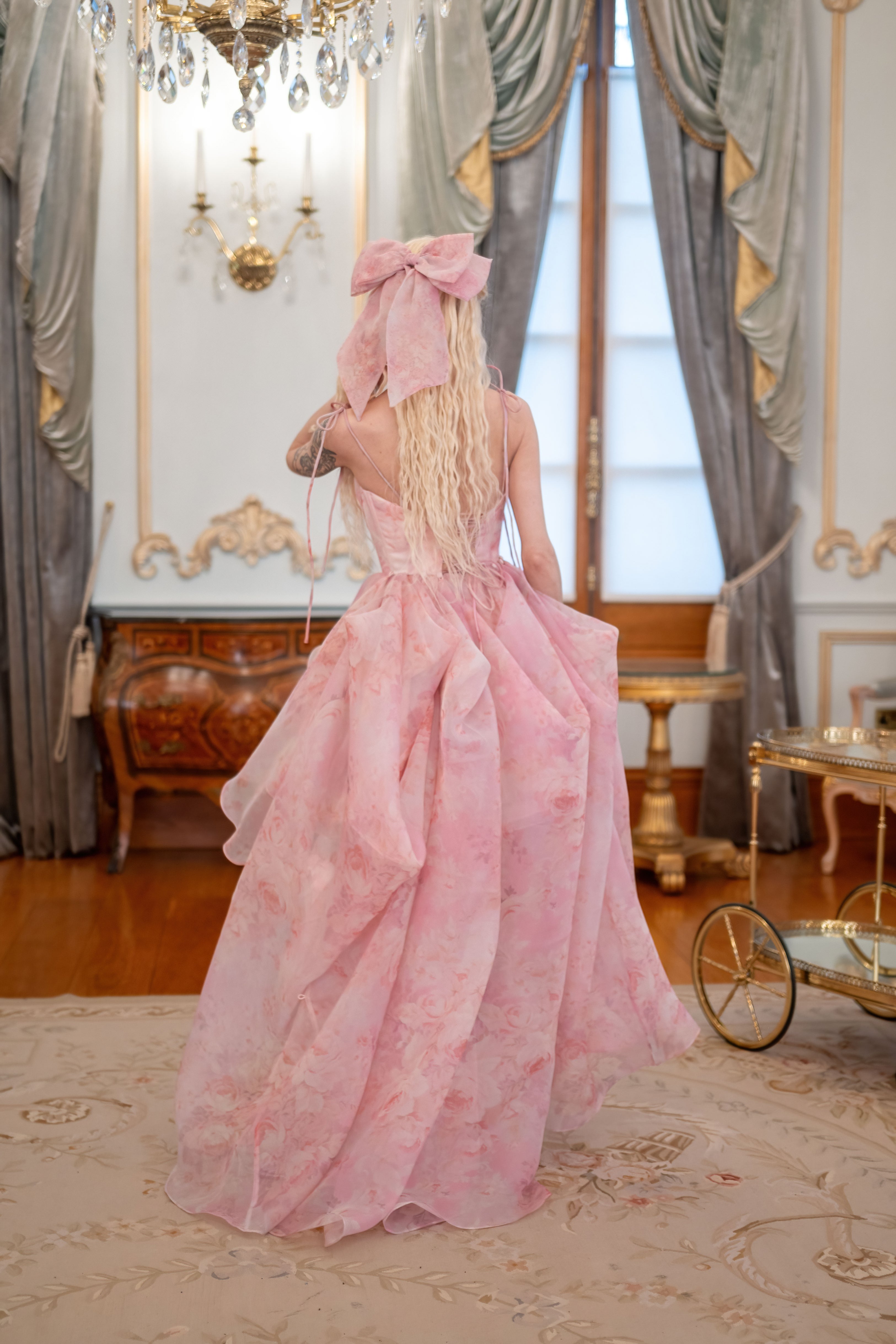 Fantasy Rose Heiress Gown