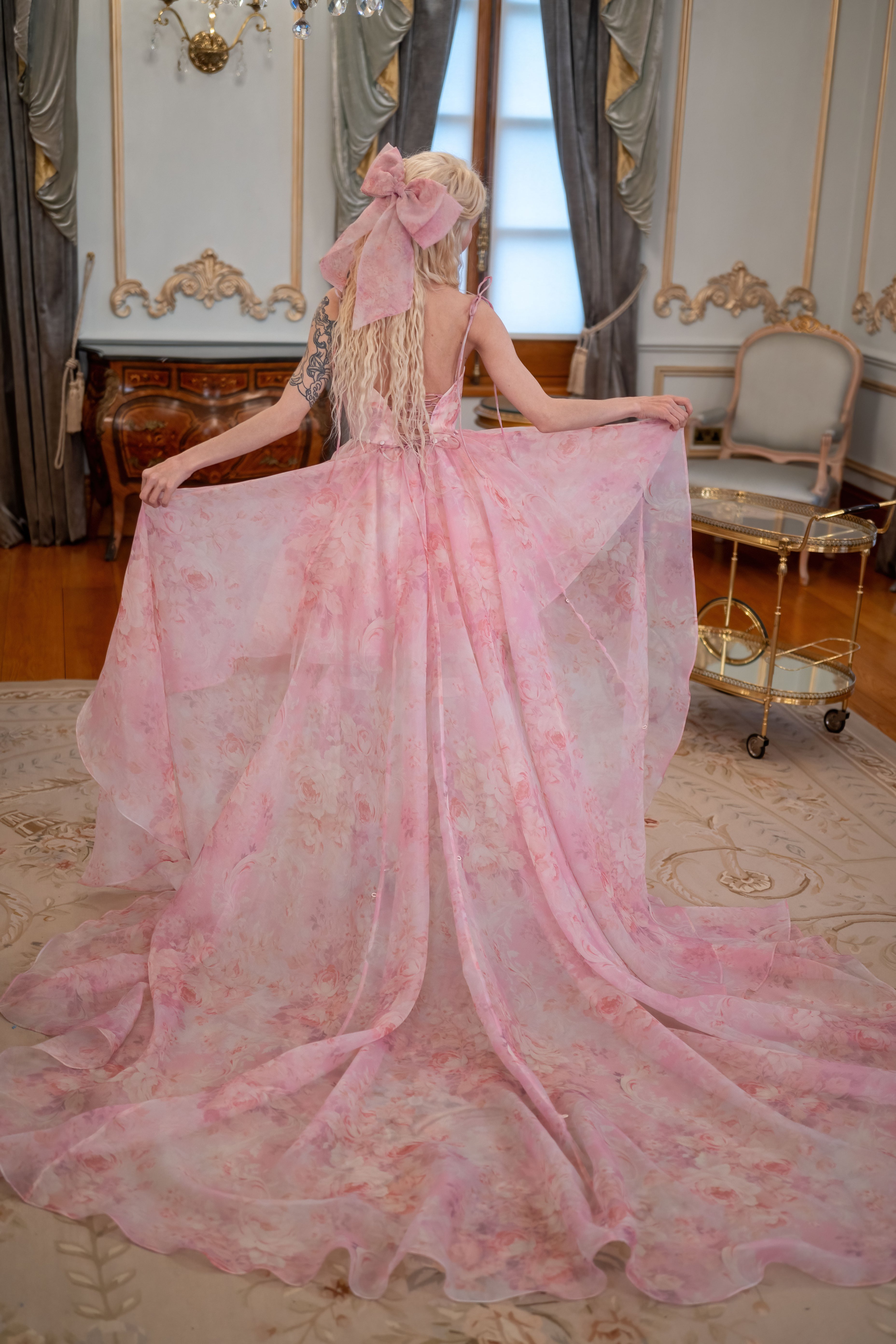 Fantasy Rose Heiress Gown