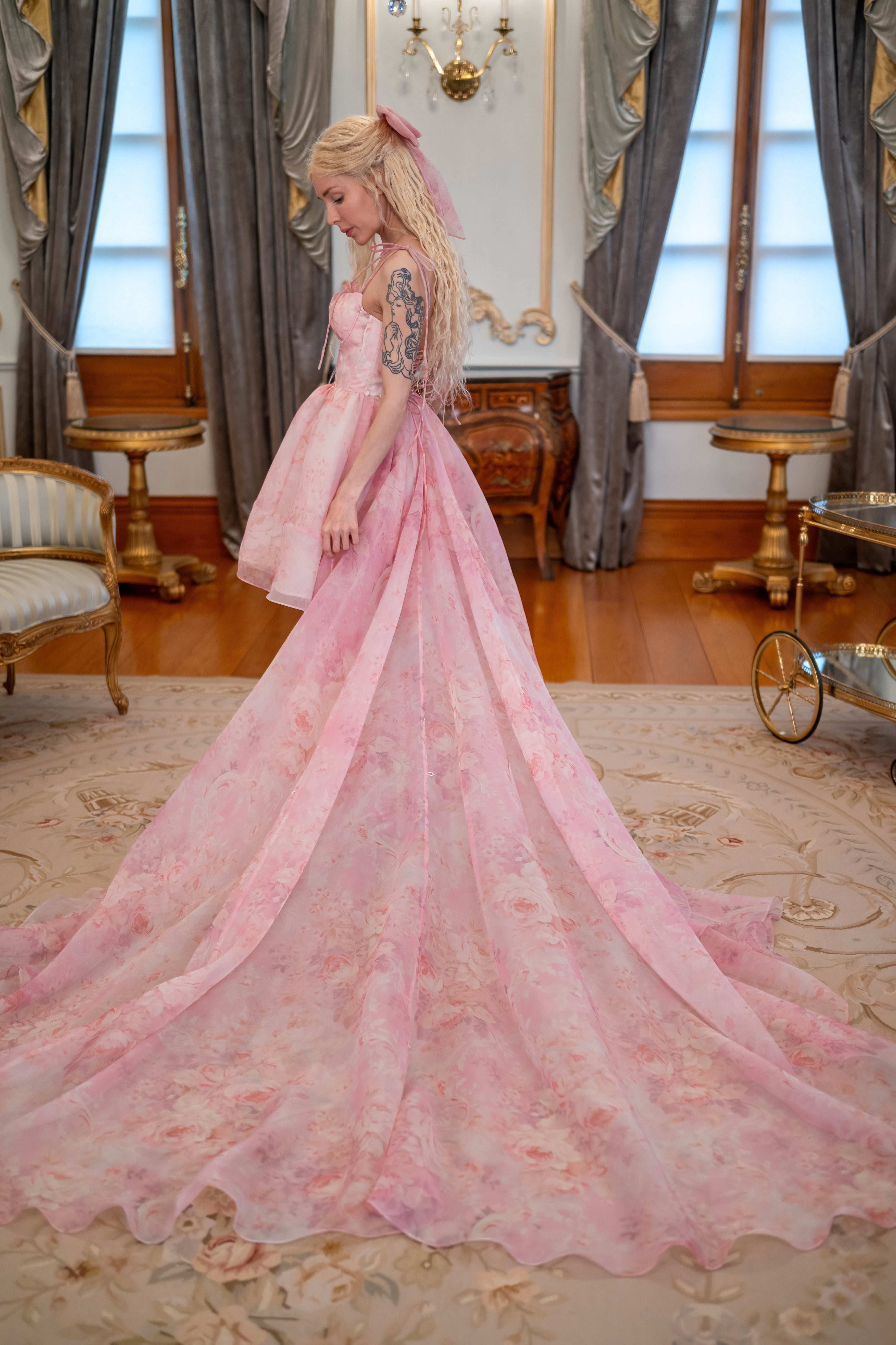 Fantasy Rose Heiress Gown