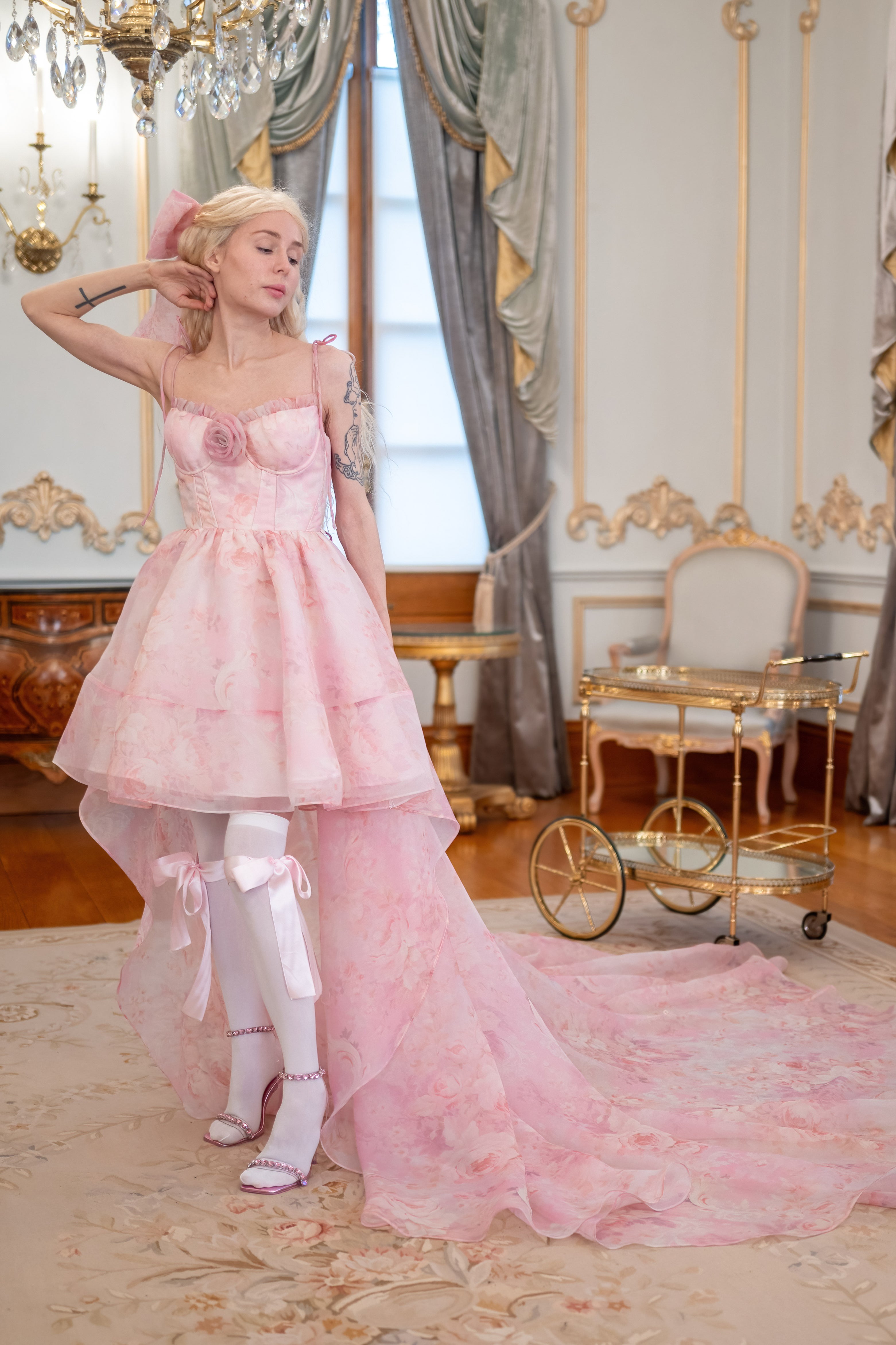 Fantasy Rose Heiress Gown