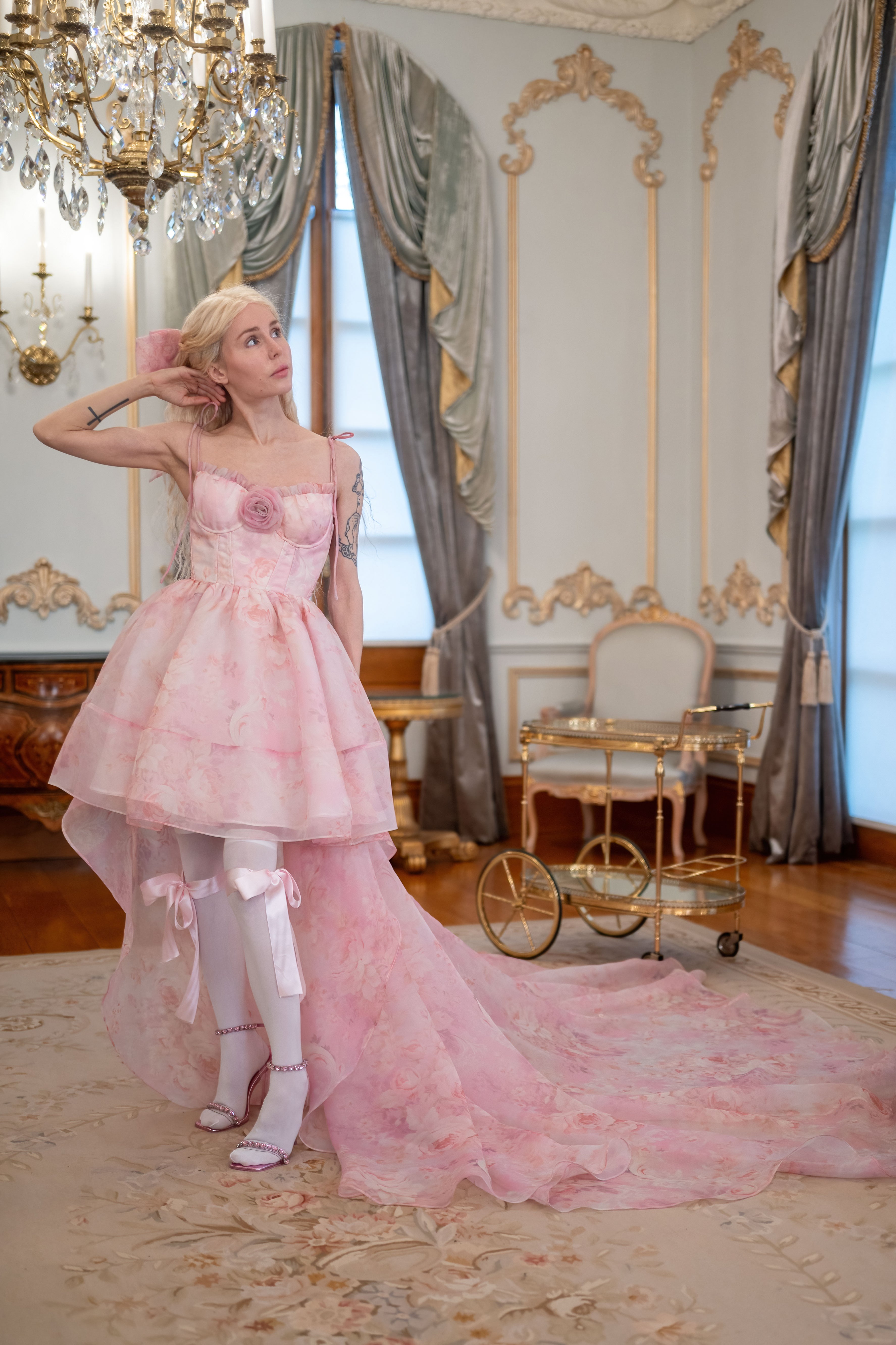 Fantasy Rose Heiress Gown