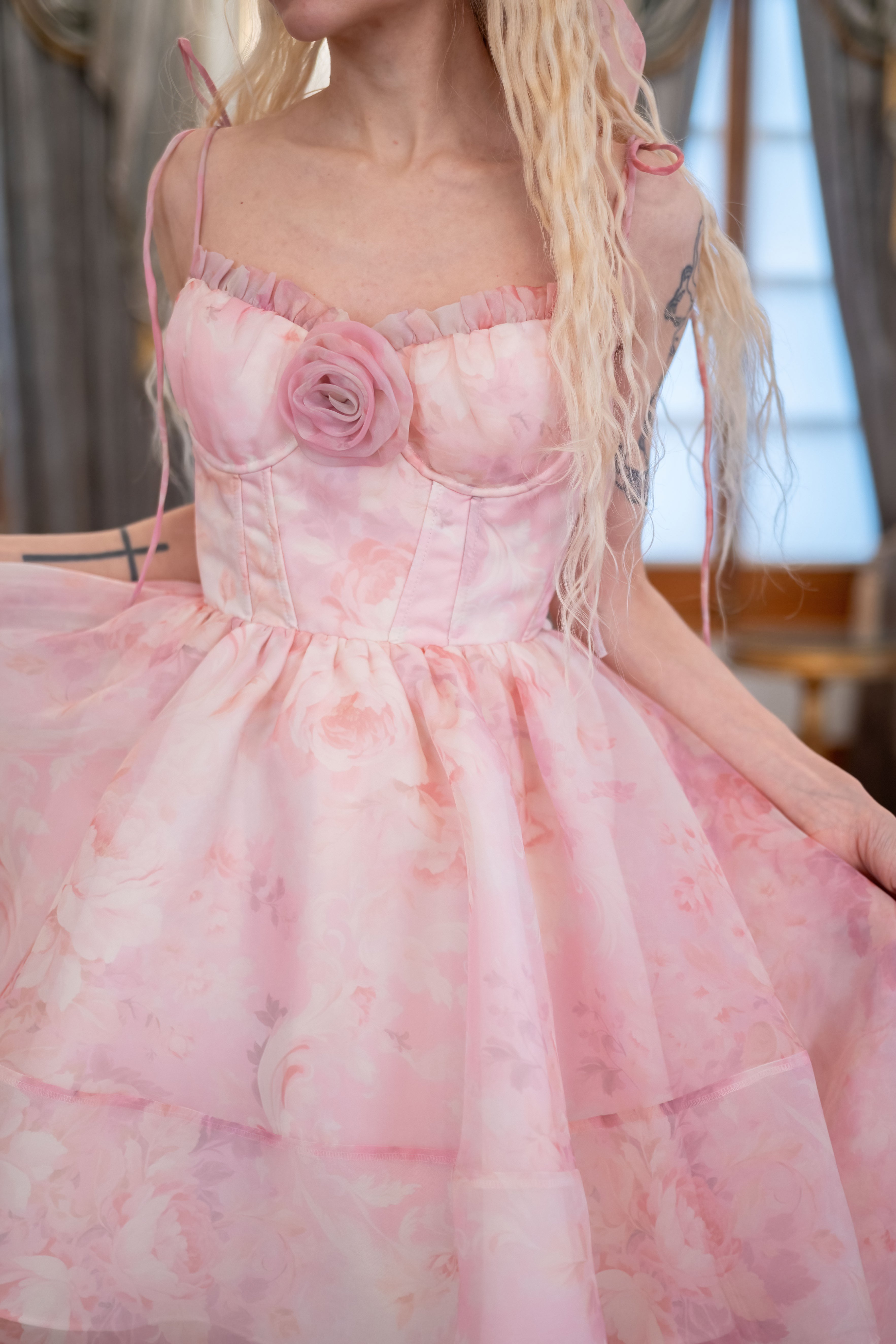 Fantasy Rose Heiress Gown