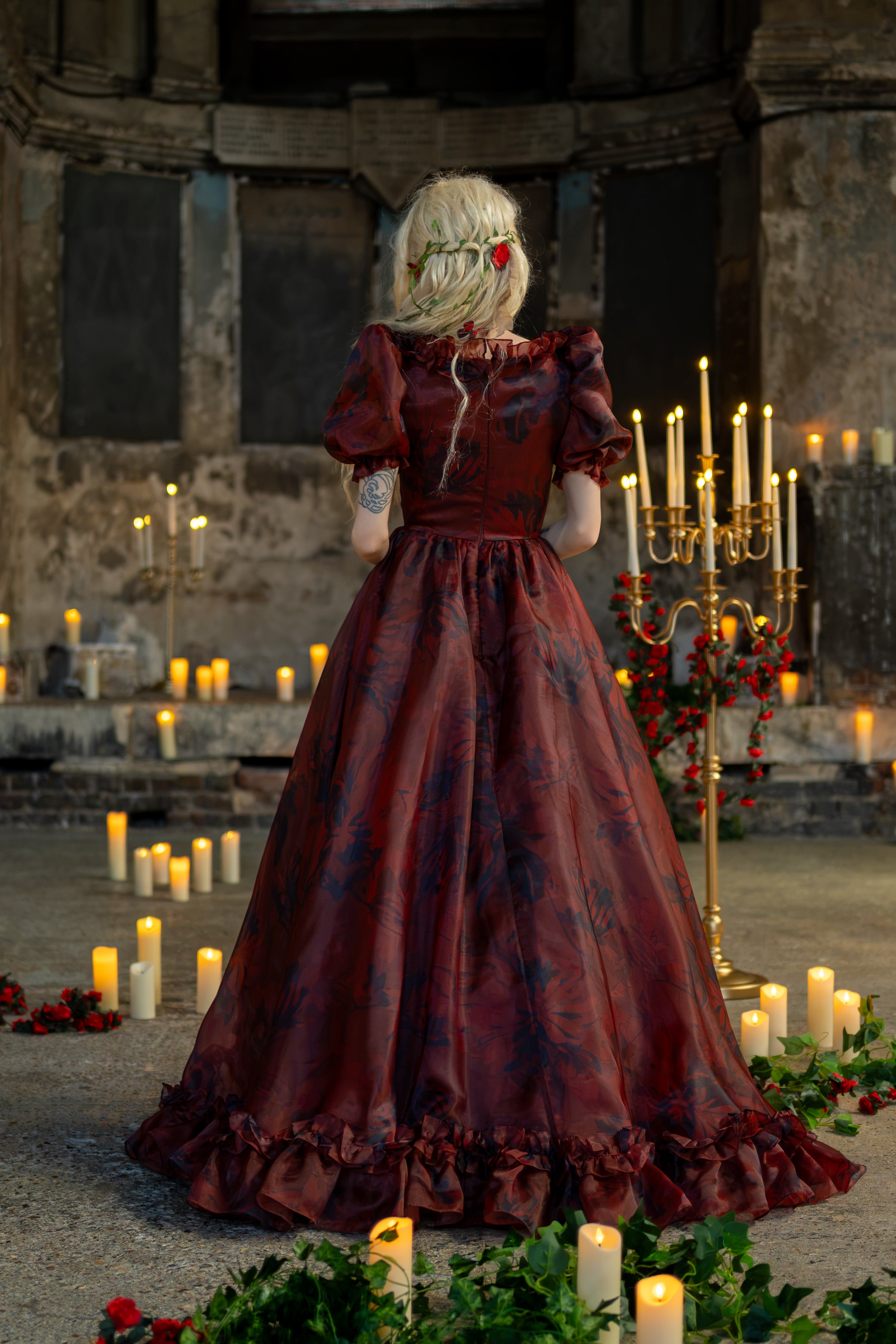 Fatal Devotion Duchess Gown