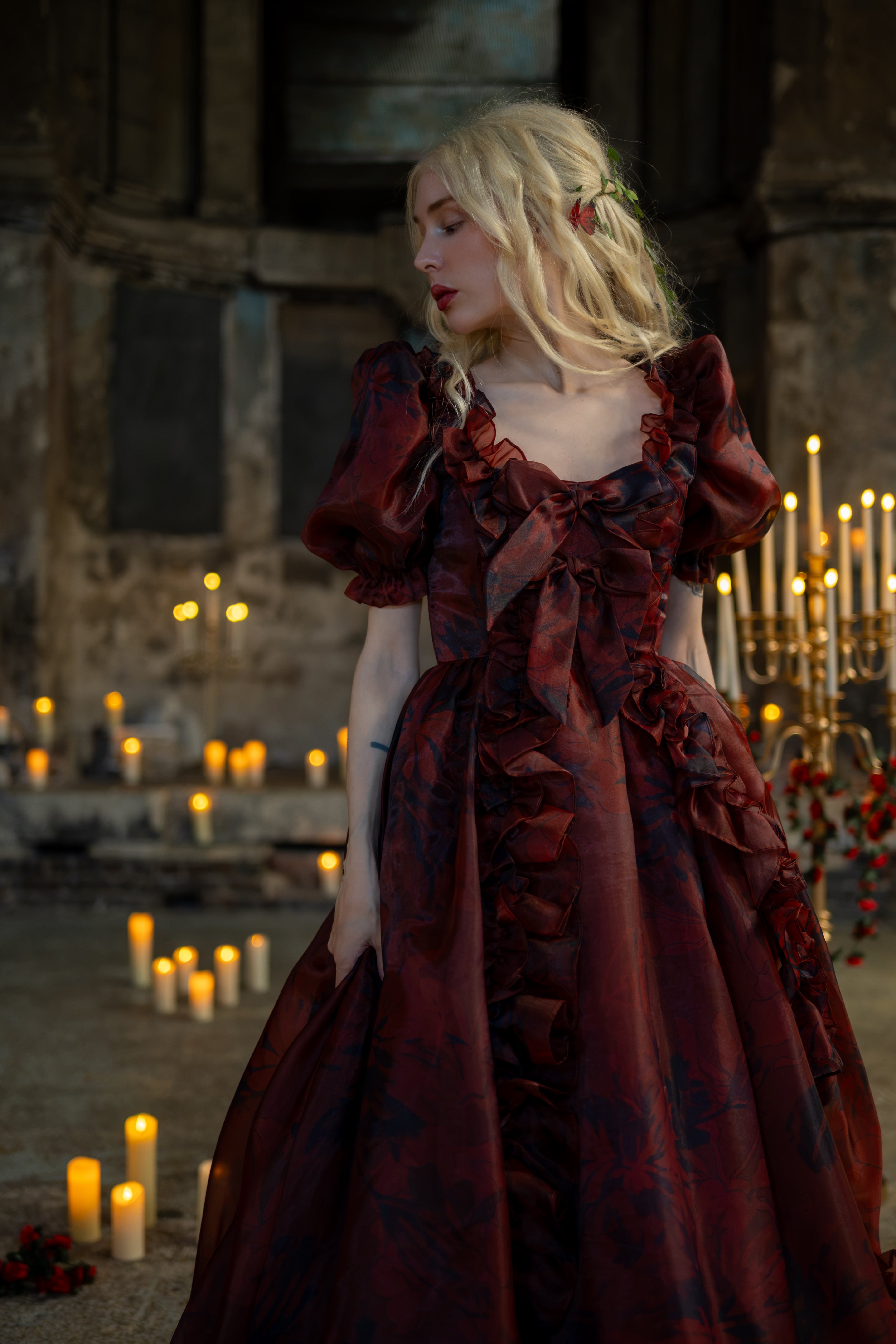 Fatal Devotion Duchess Gown
