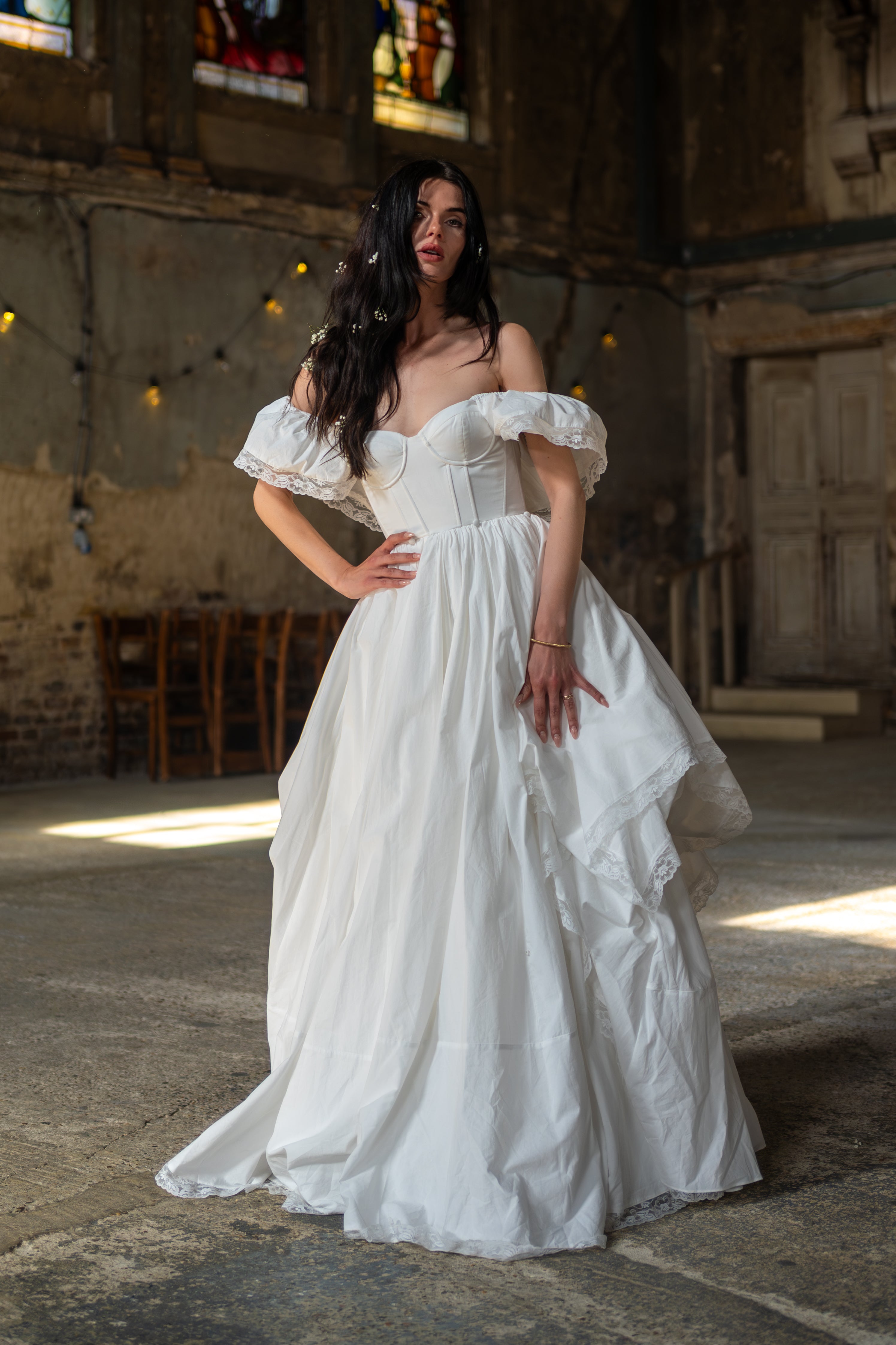 First Light Falling Fairytale Gown