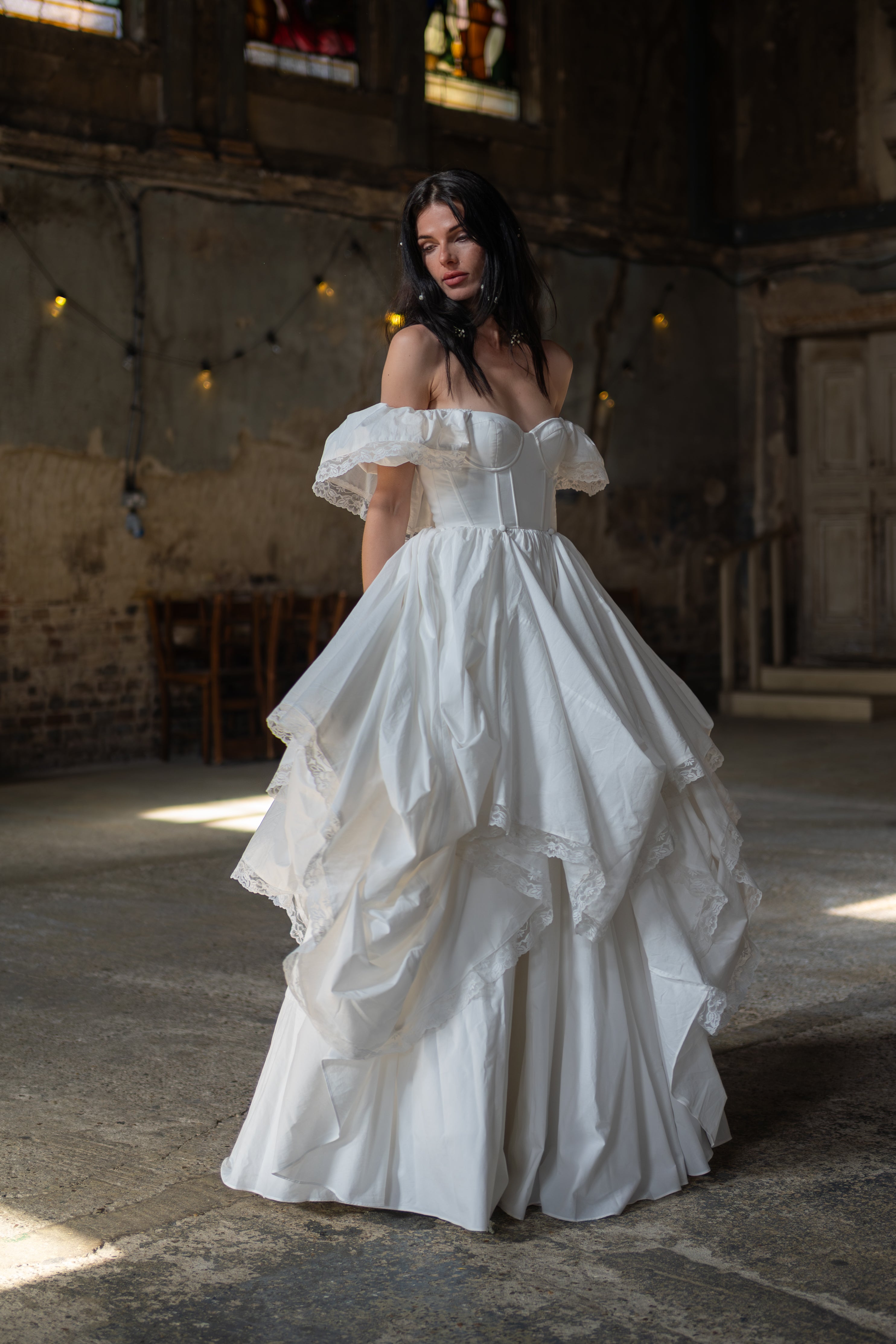 First Light Falling Fairytale Gown