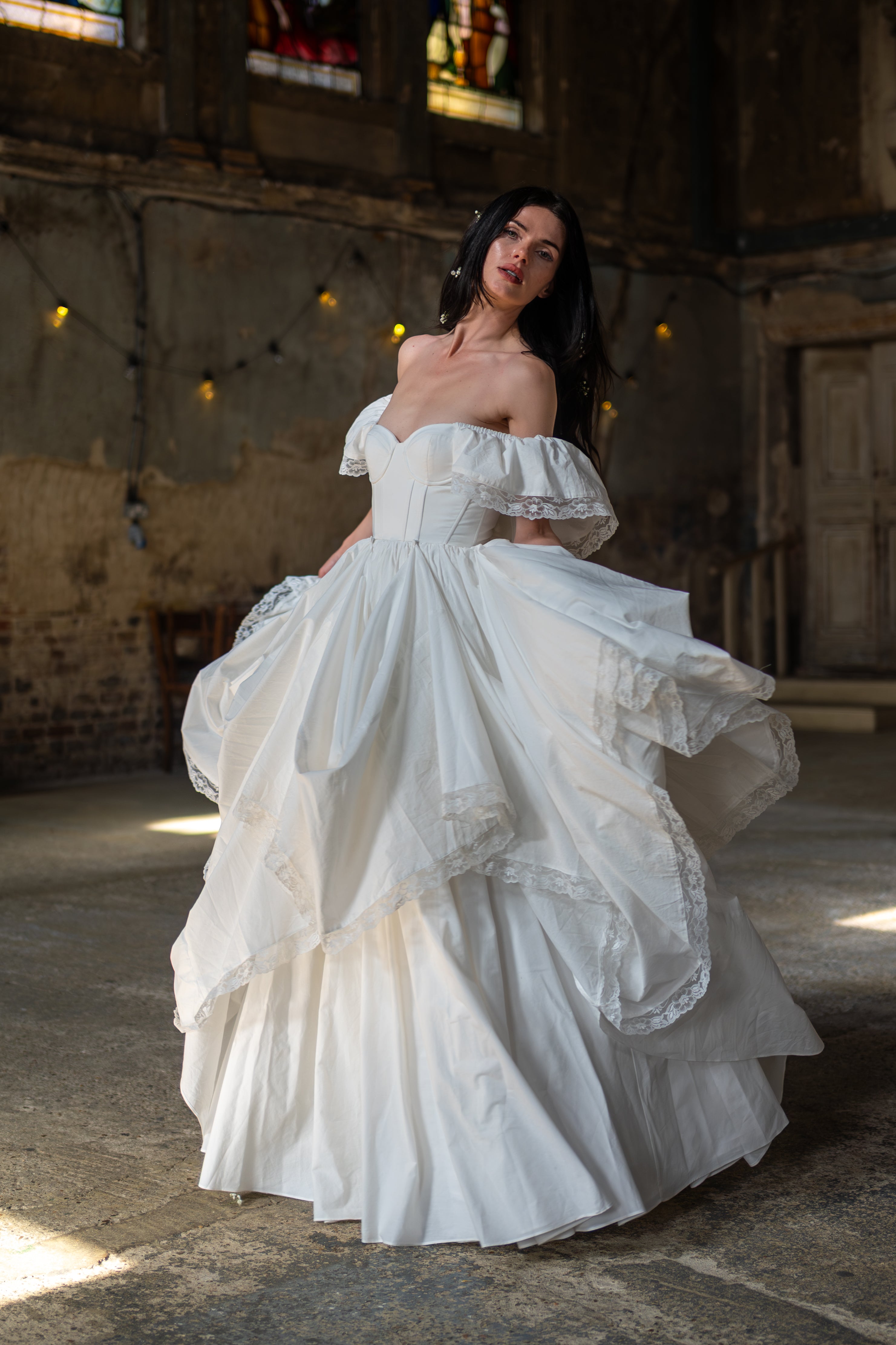 First Light Falling Fairytale Gown