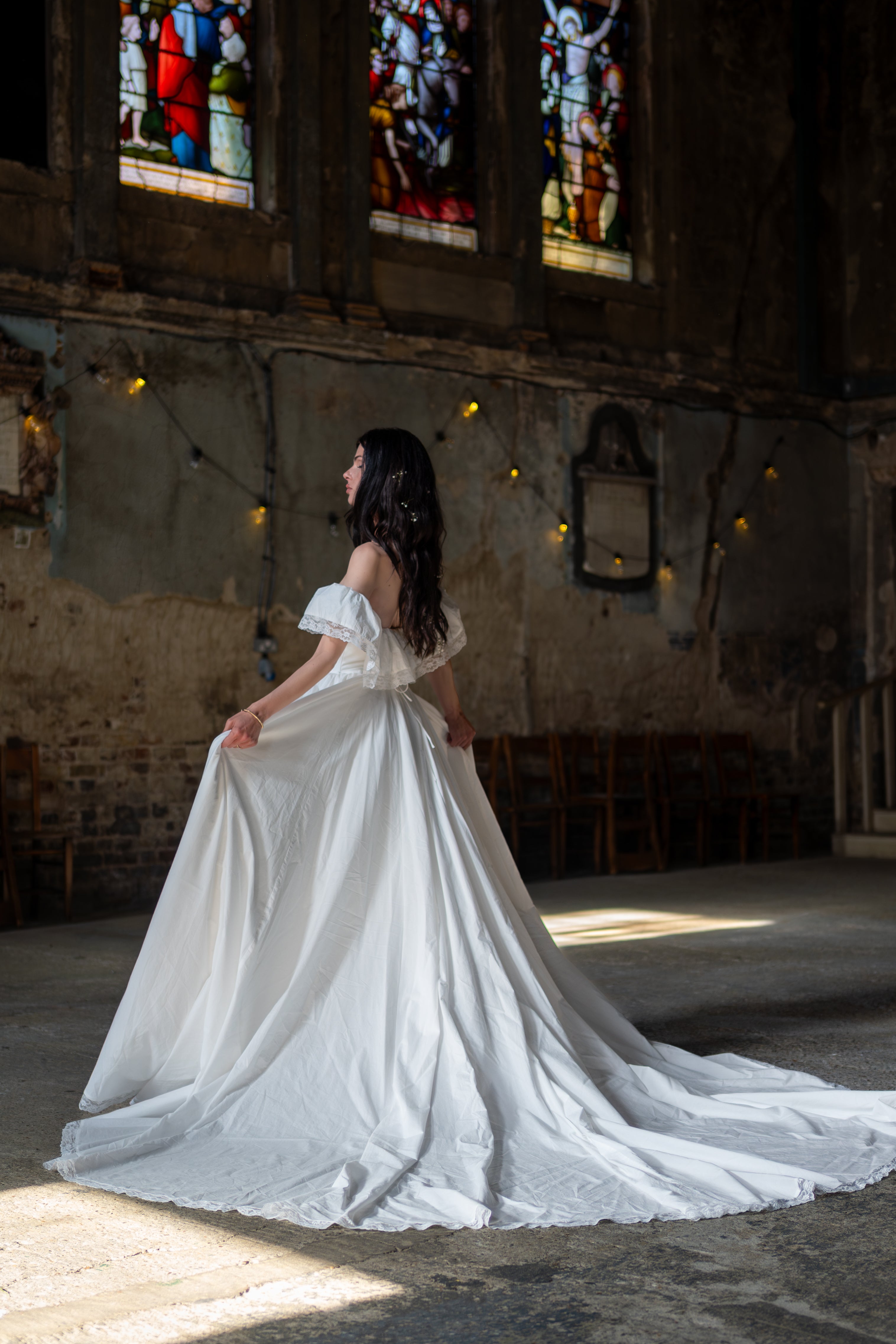 First Light Falling Fairytale Gown