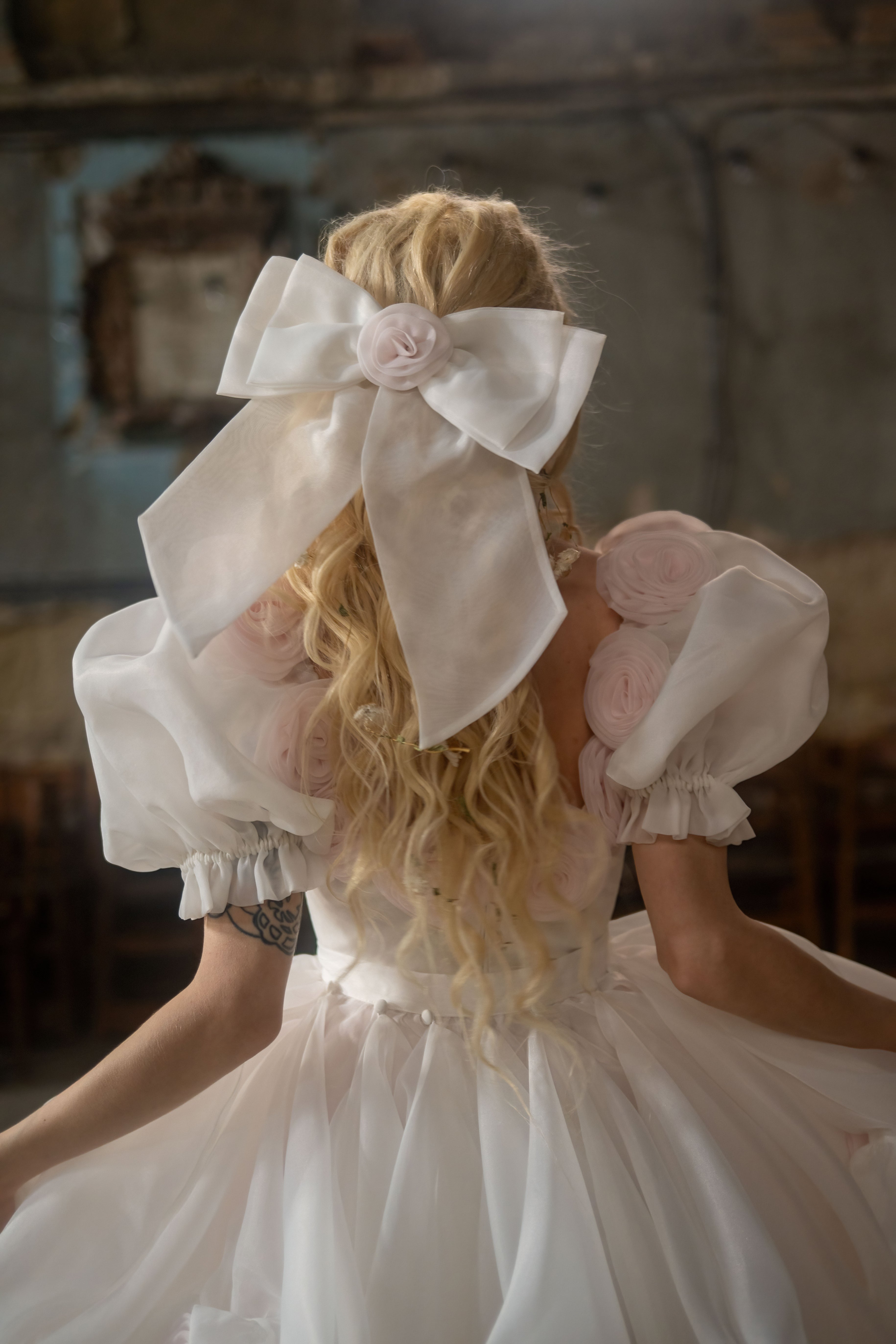 Fleurs de Cerisier Rosebud Bow