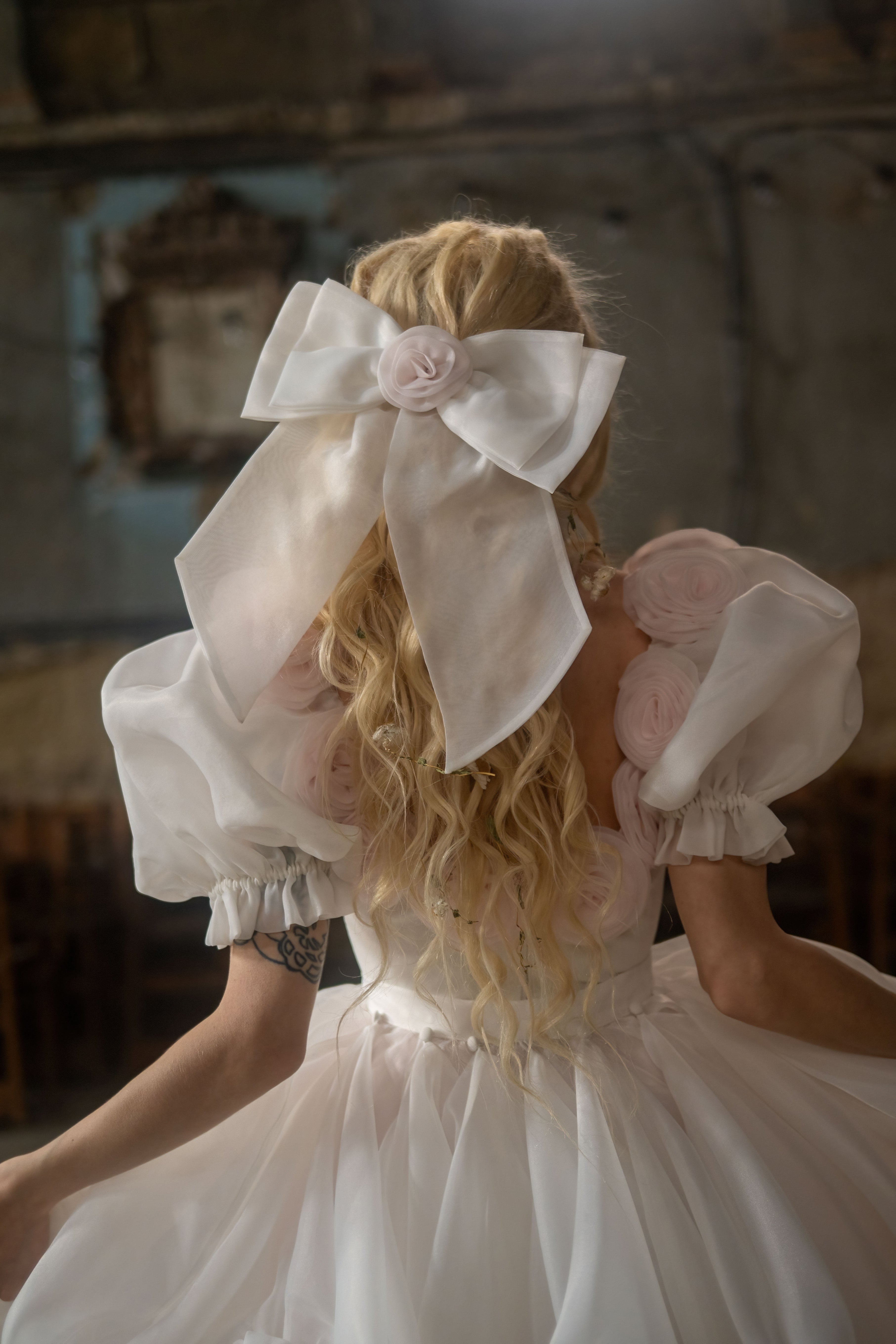 Fleurs de Cerisier Rosebud Bow