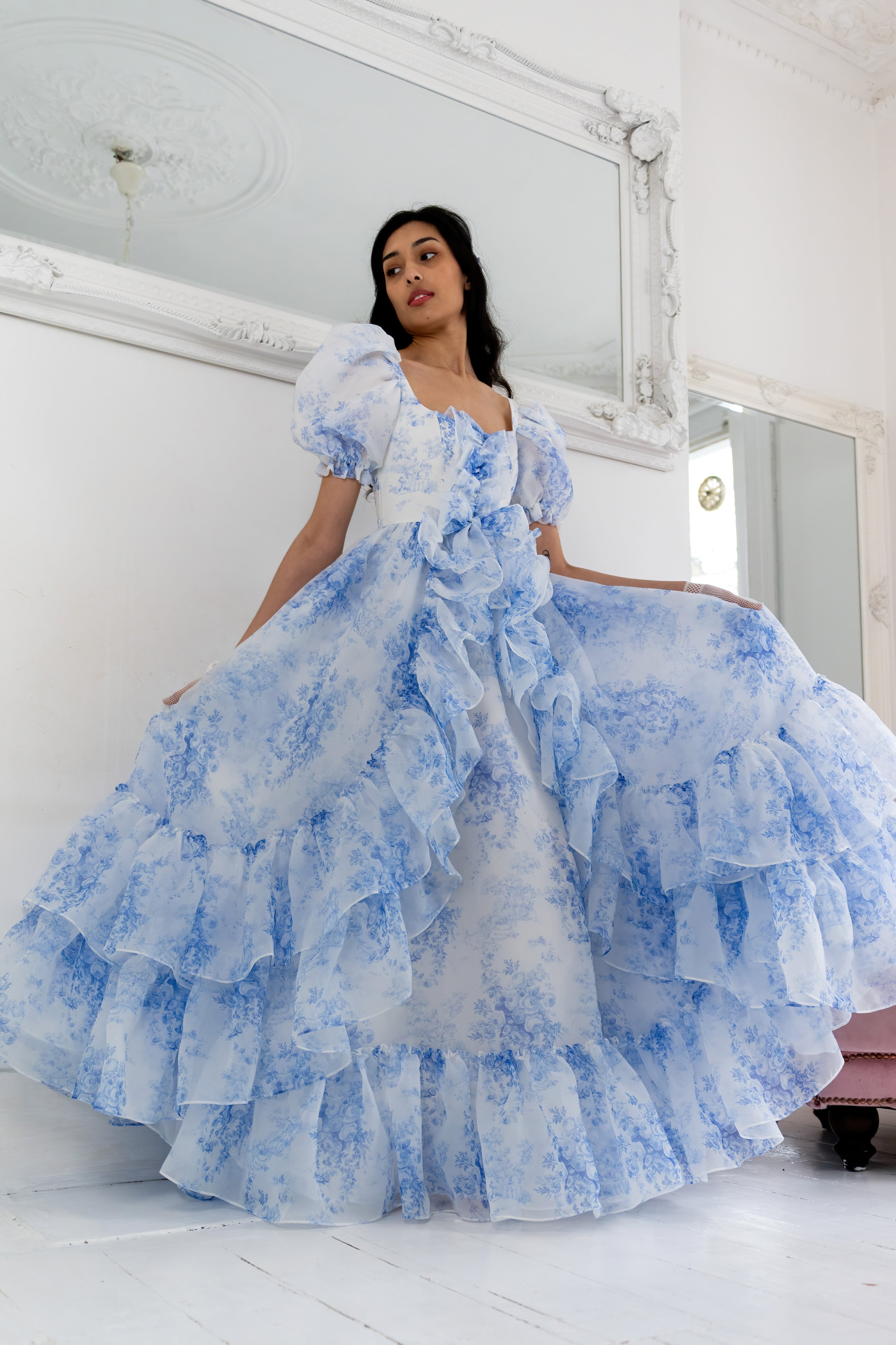 French Porcelain Antoinette Gown