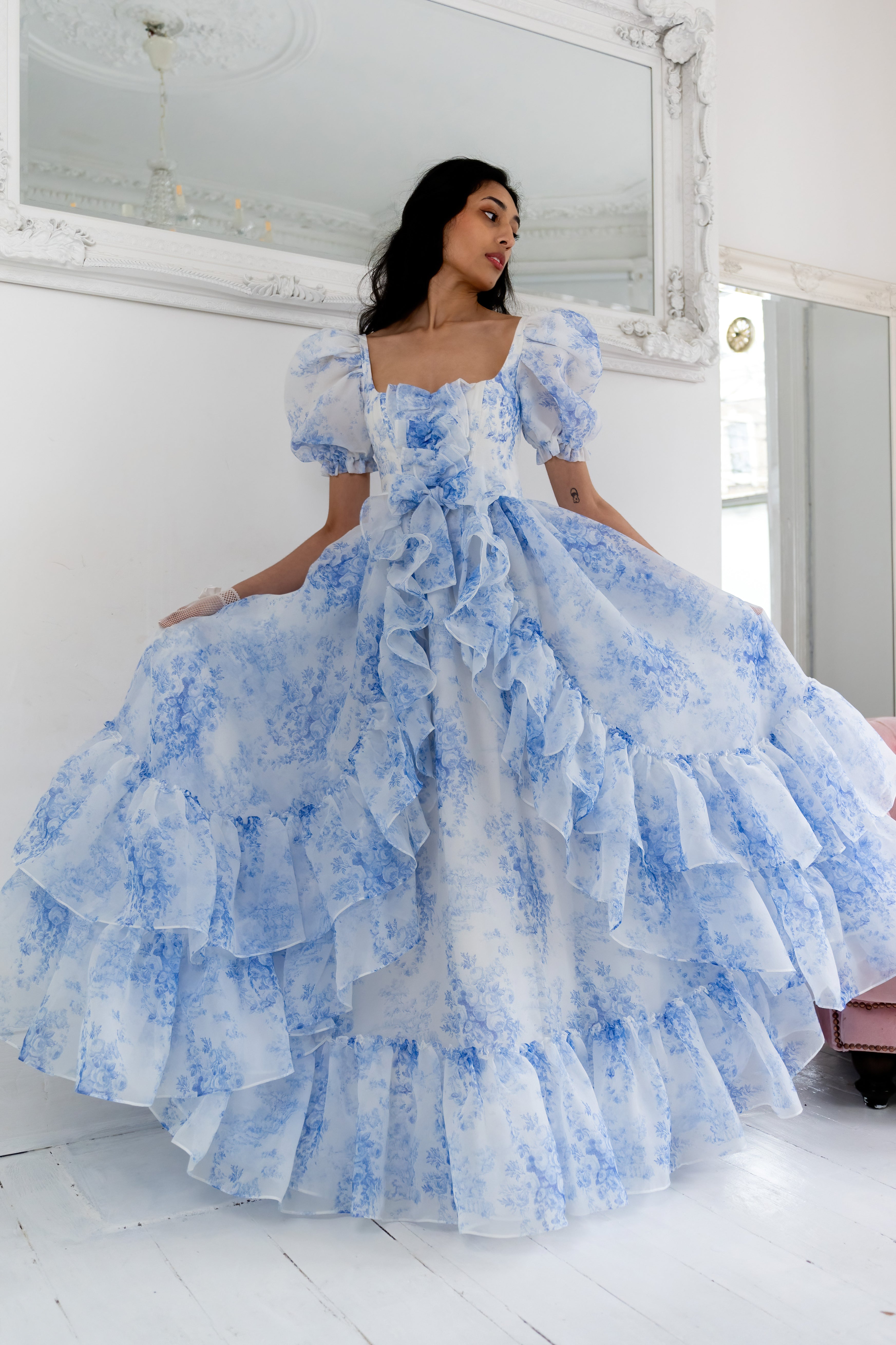 French Porcelain Antoinette Gown