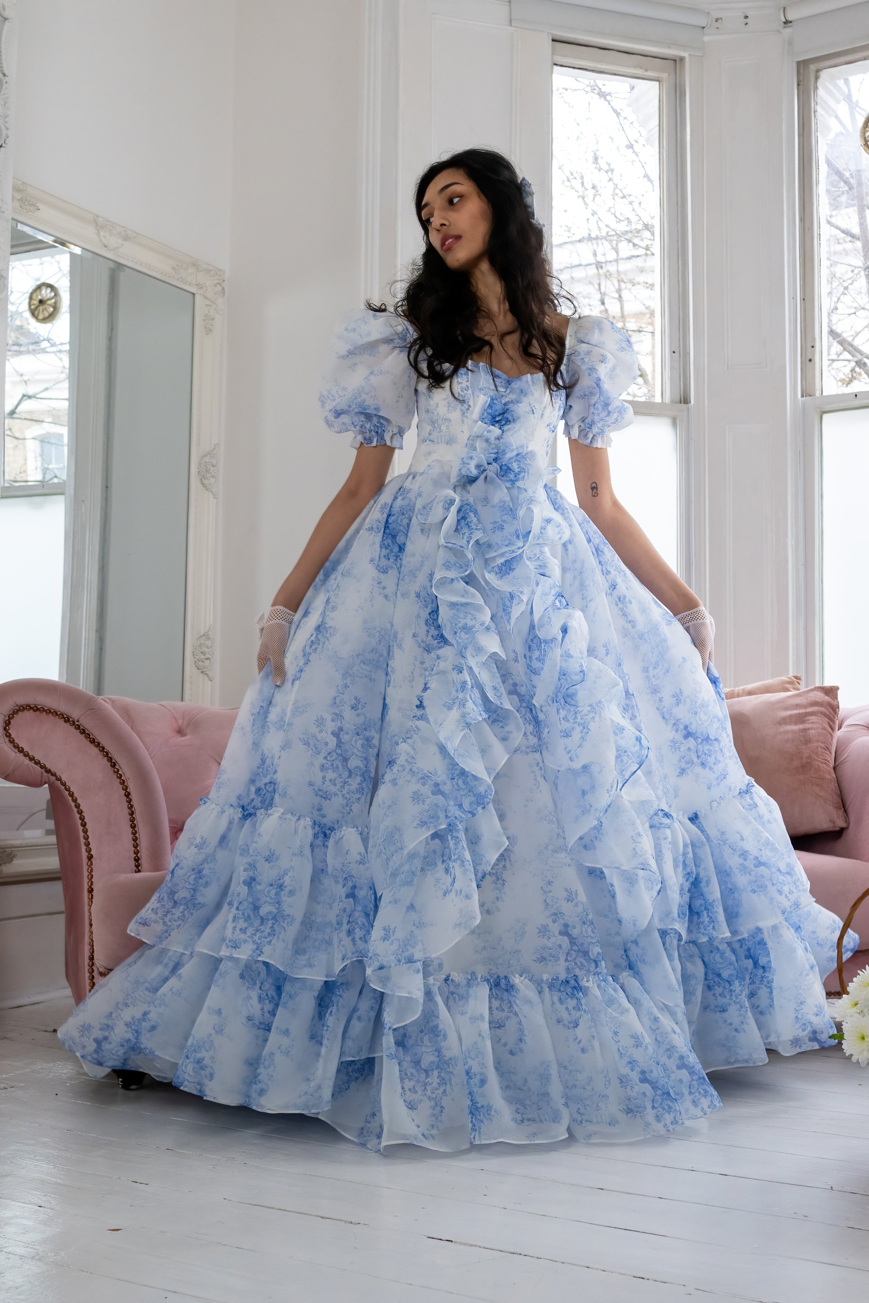 French Porcelain Antoinette Gown