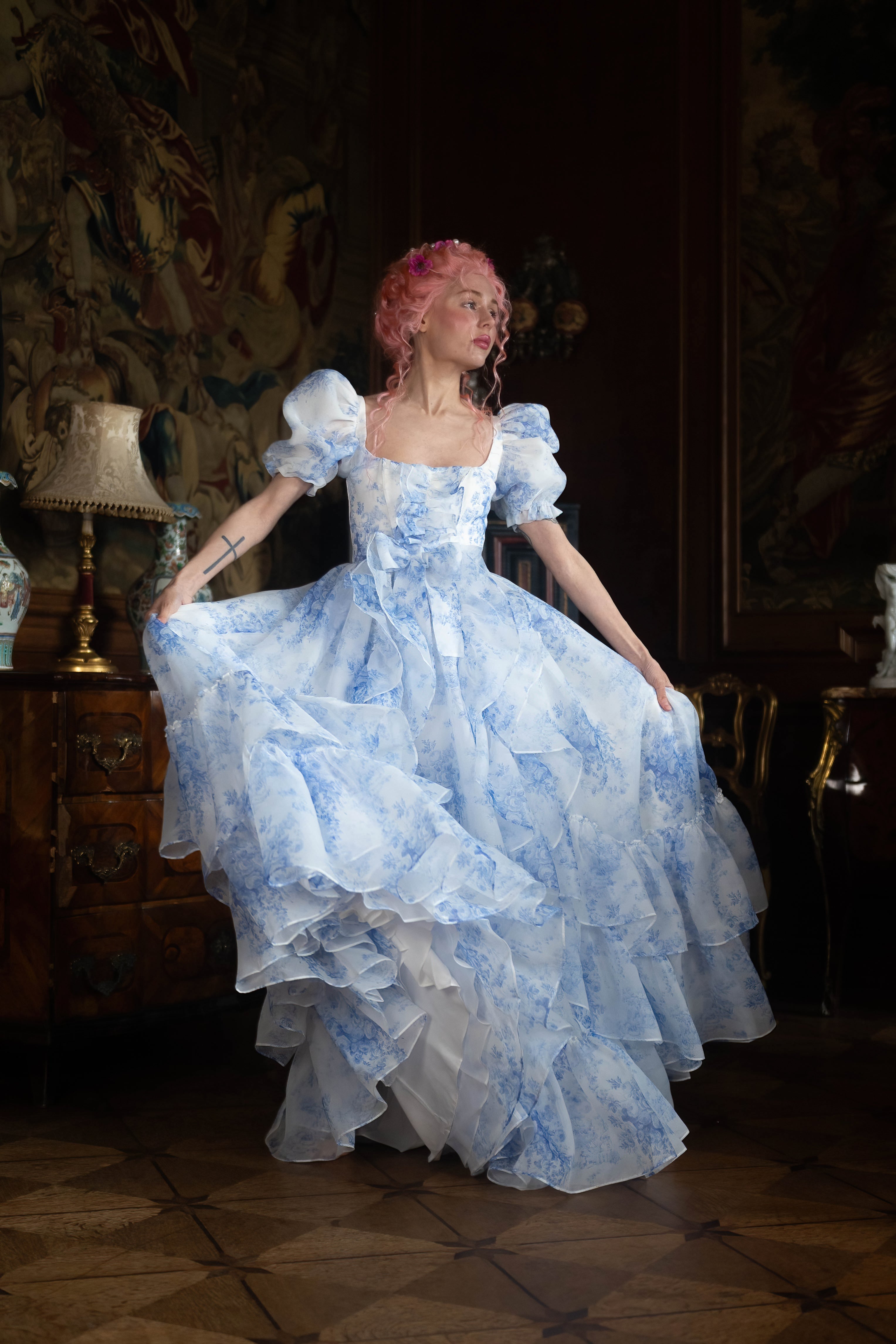 French Porcelain Antoinette Gown
