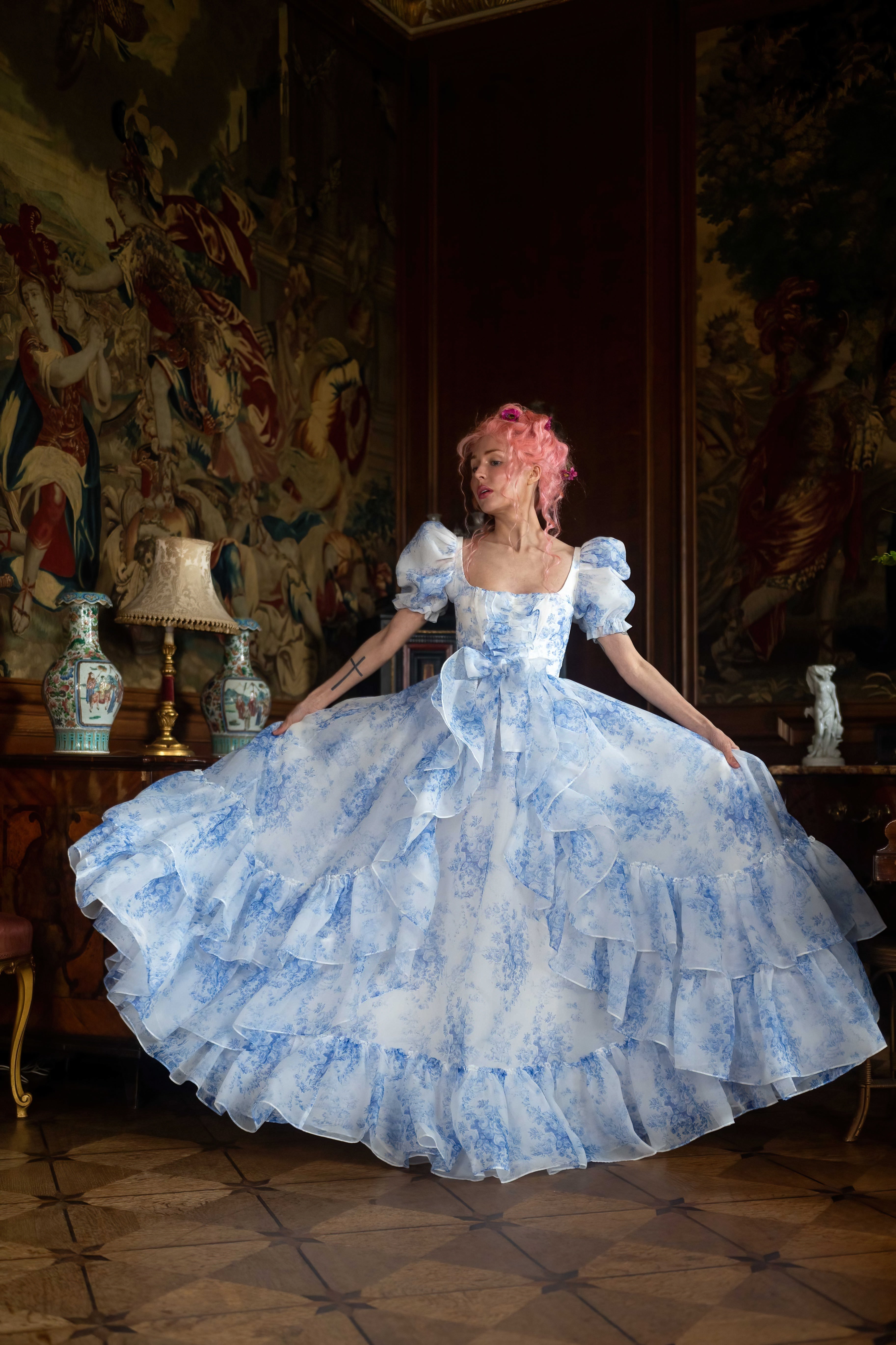 French Porcelain Antoinette Gown