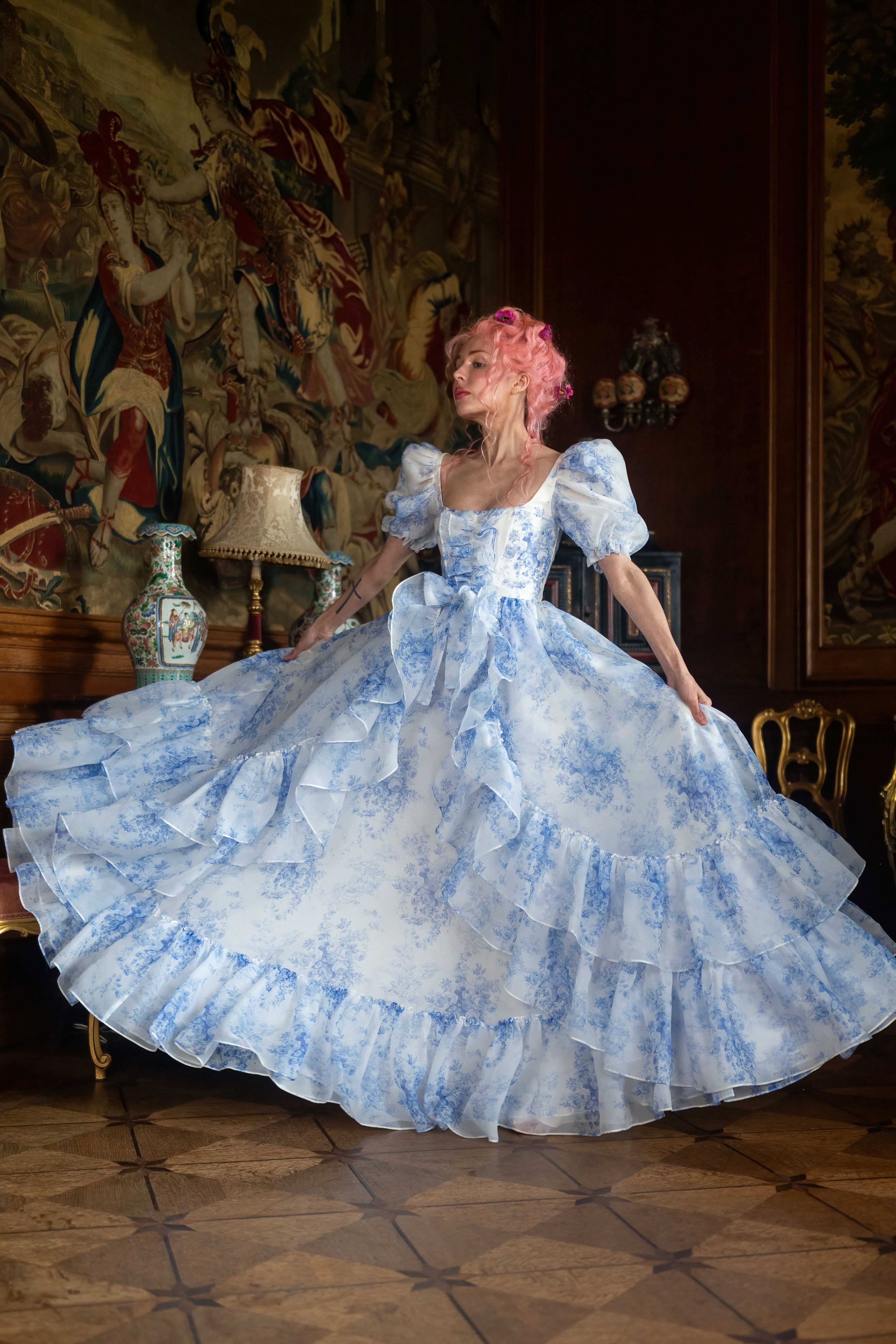 French Porcelain Antoinette Gown