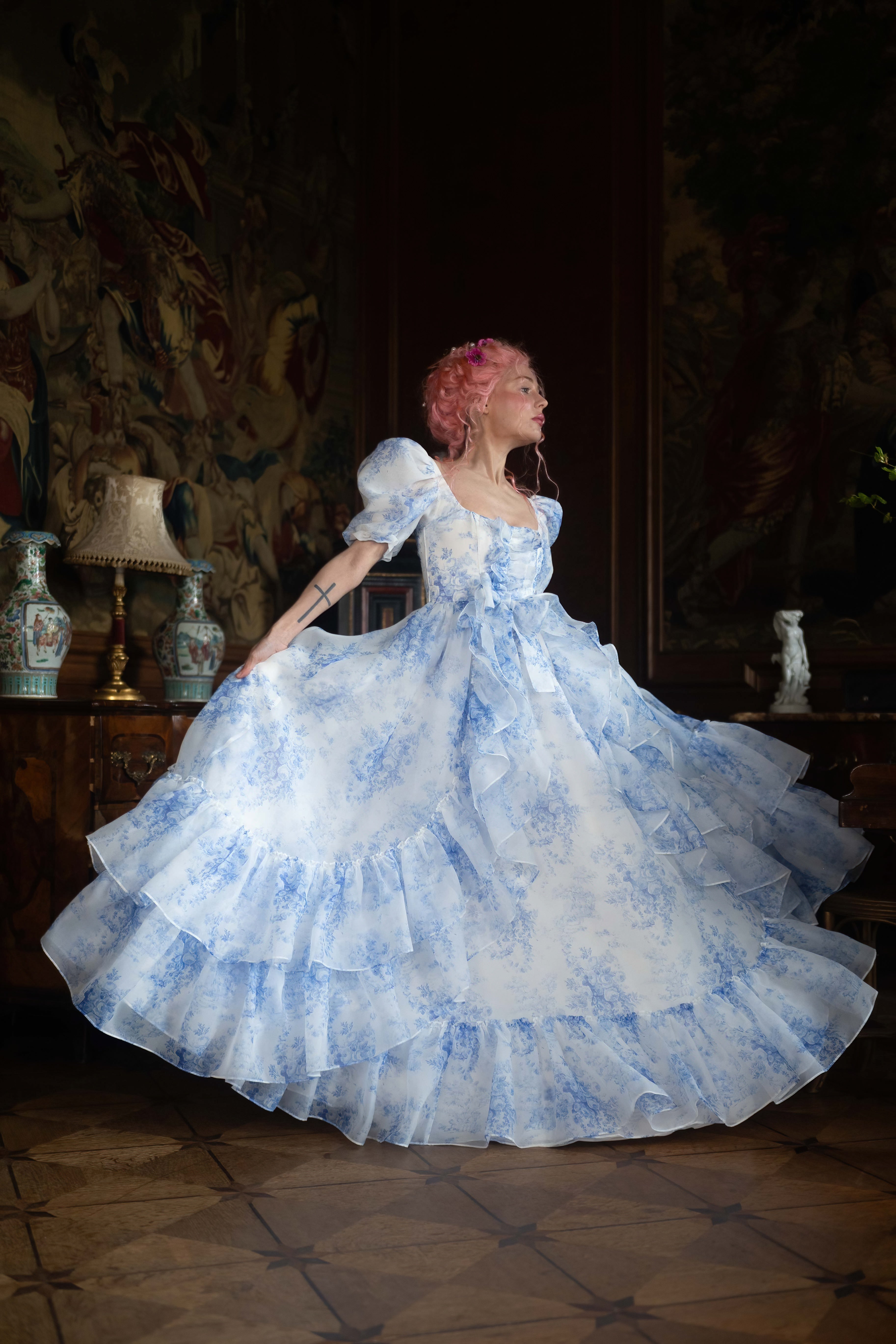 French Porcelain Antoinette Gown