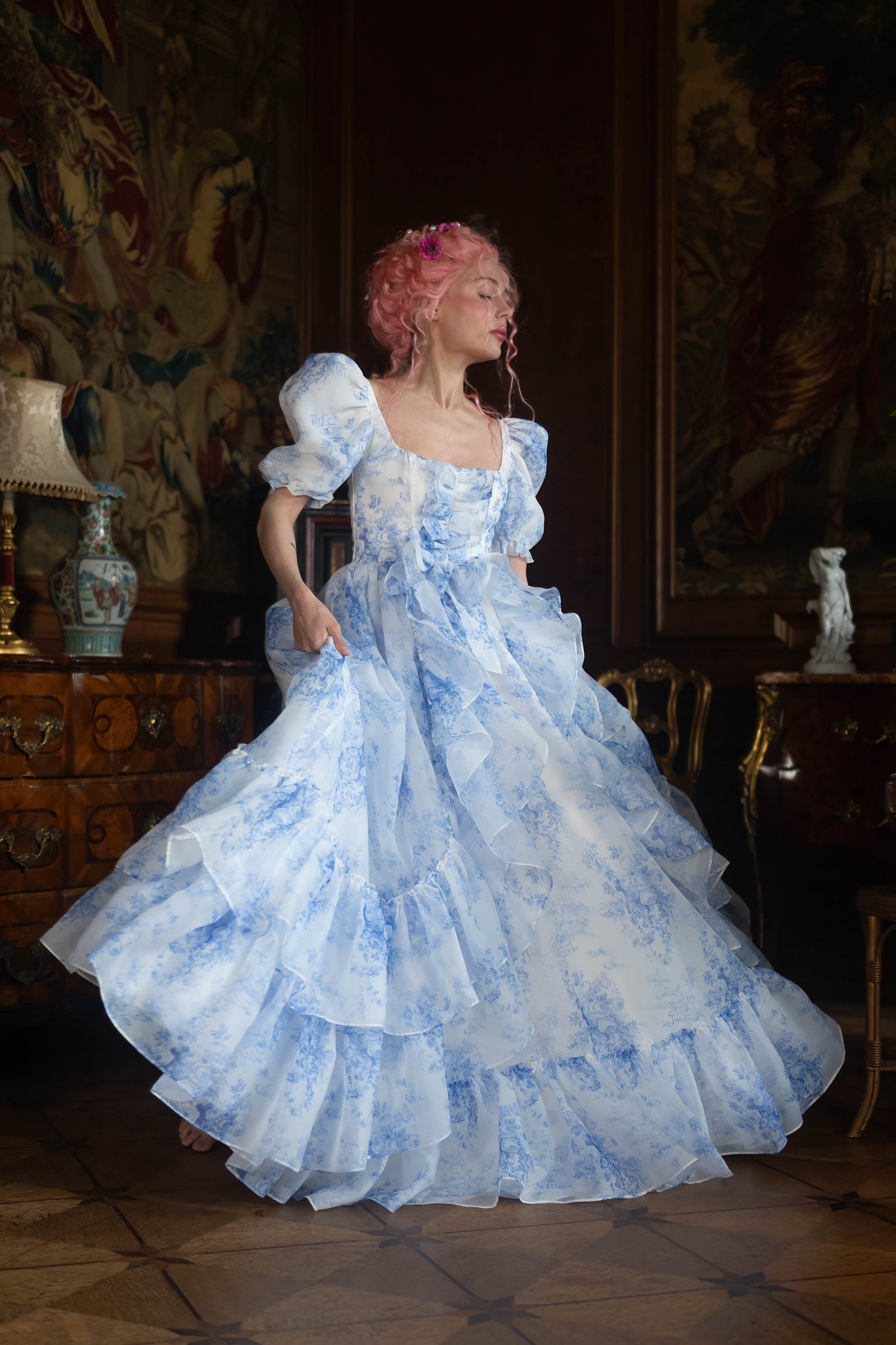 French Porcelain Antoinette Gown