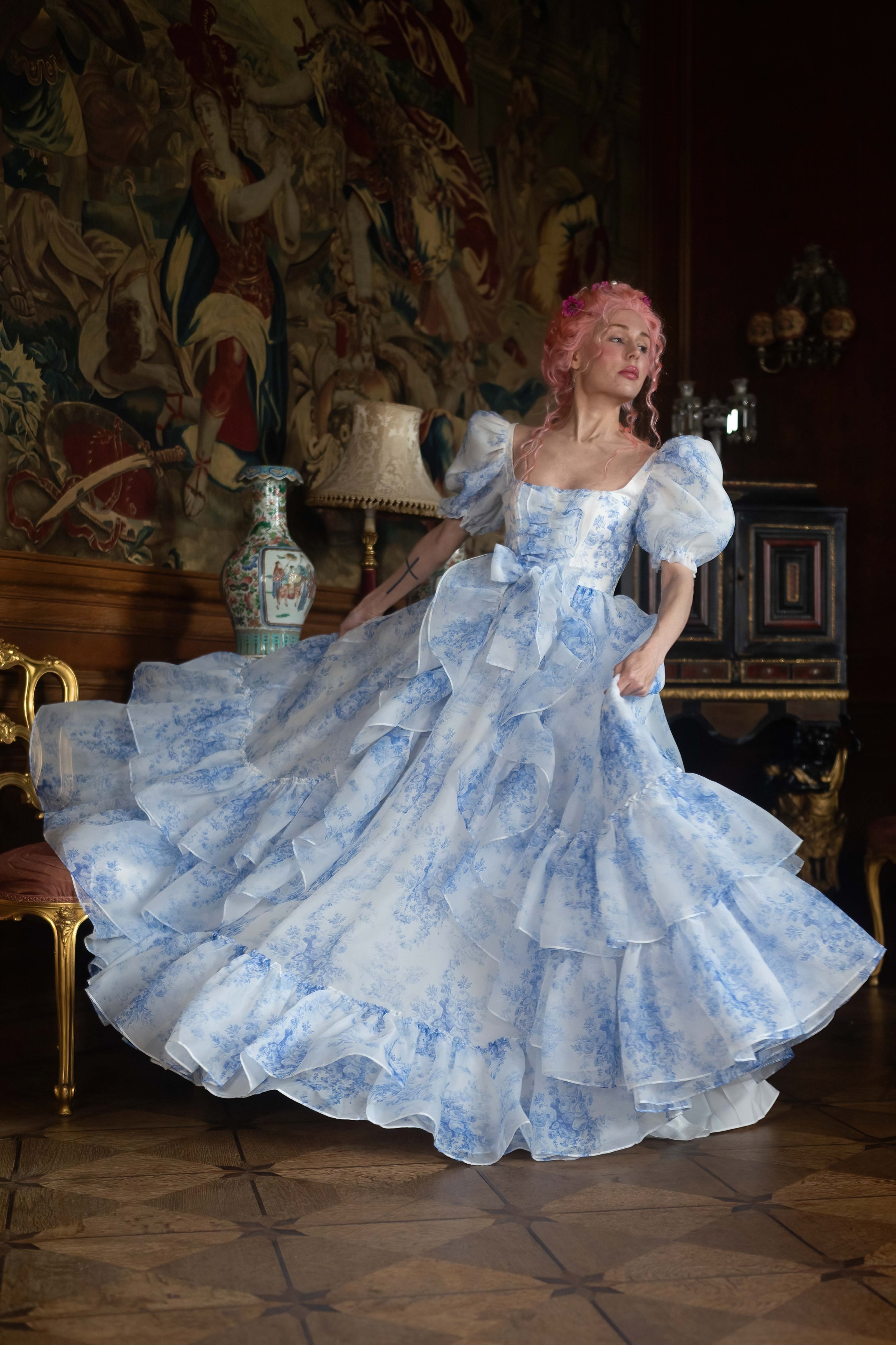 French Porcelain Antoinette Gown