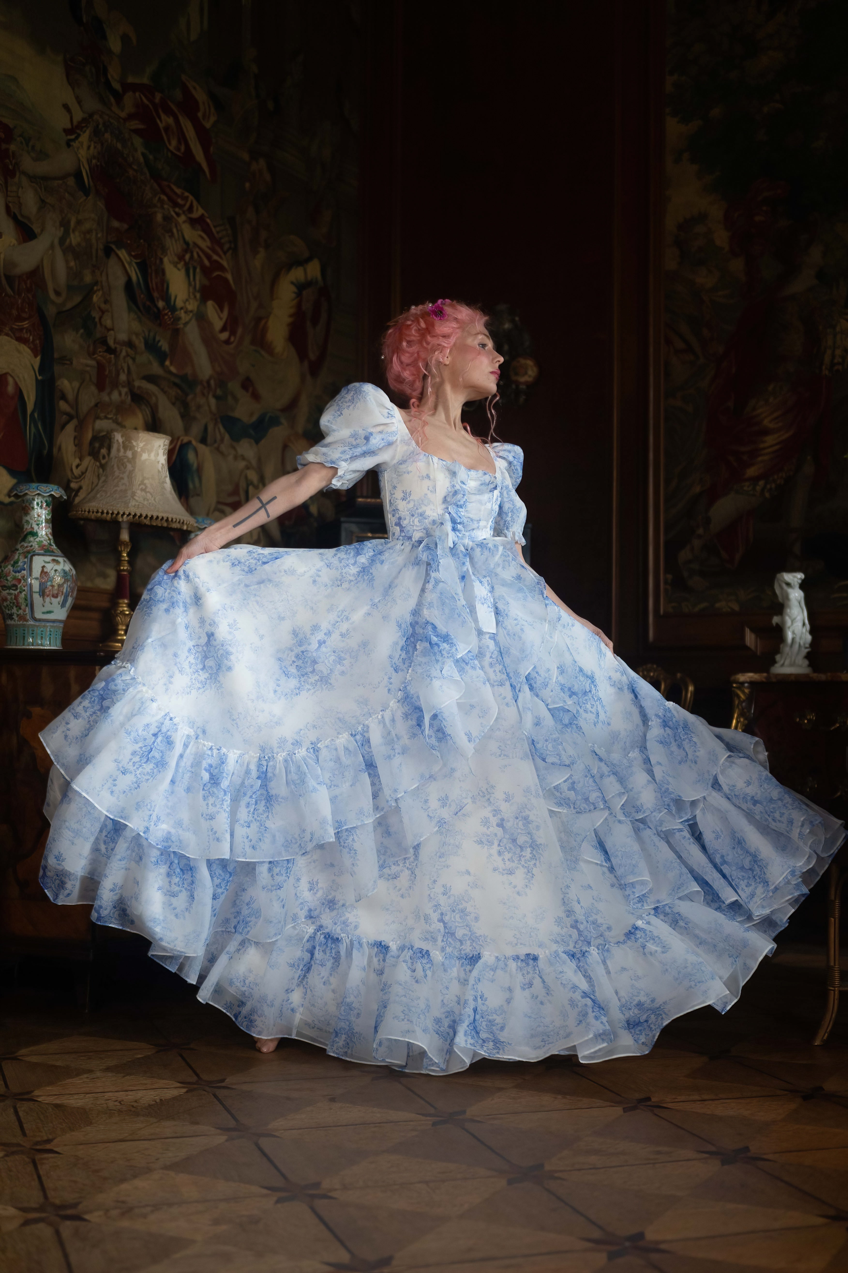 French Porcelain Antoinette Gown