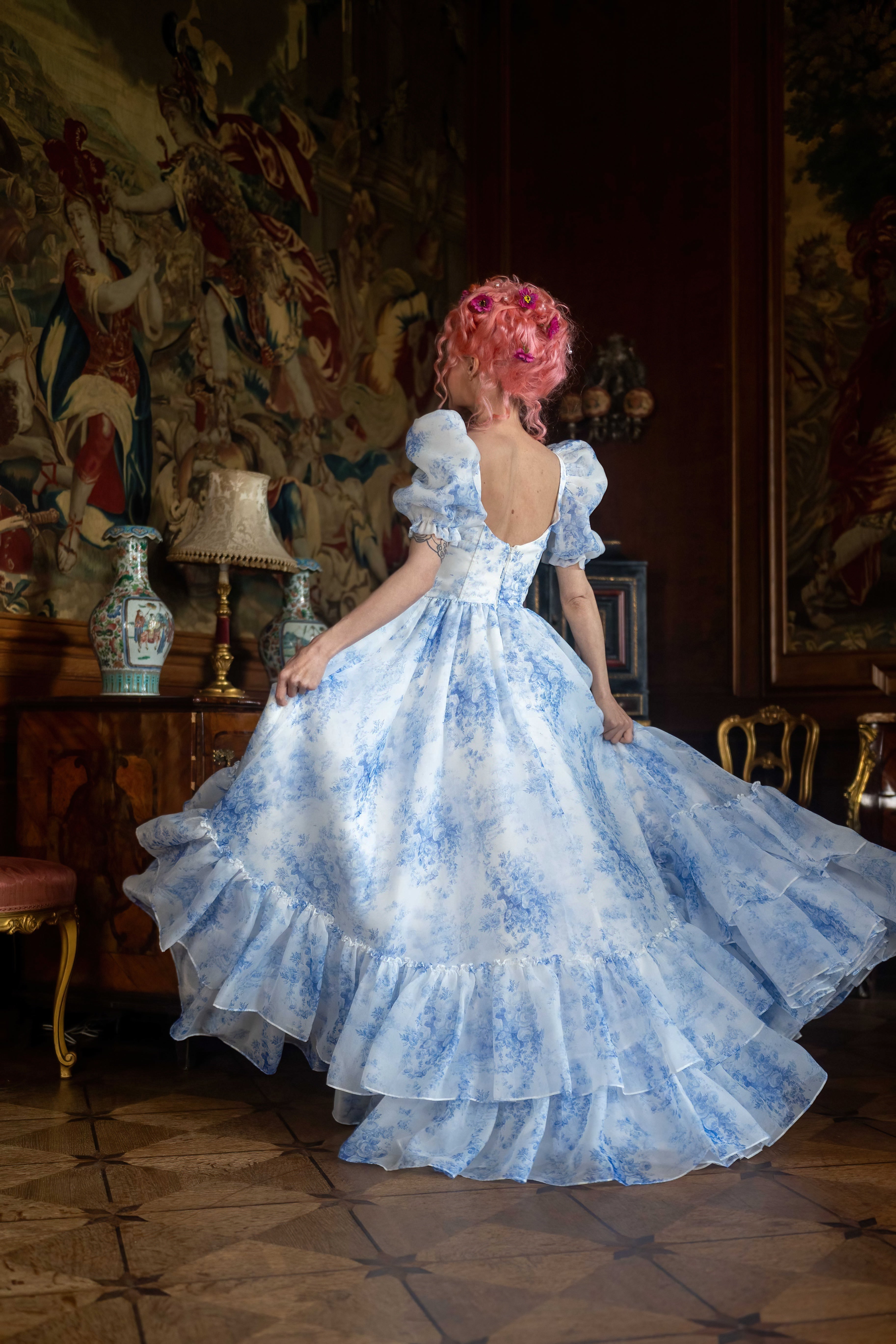 French Porcelain Antoinette Gown