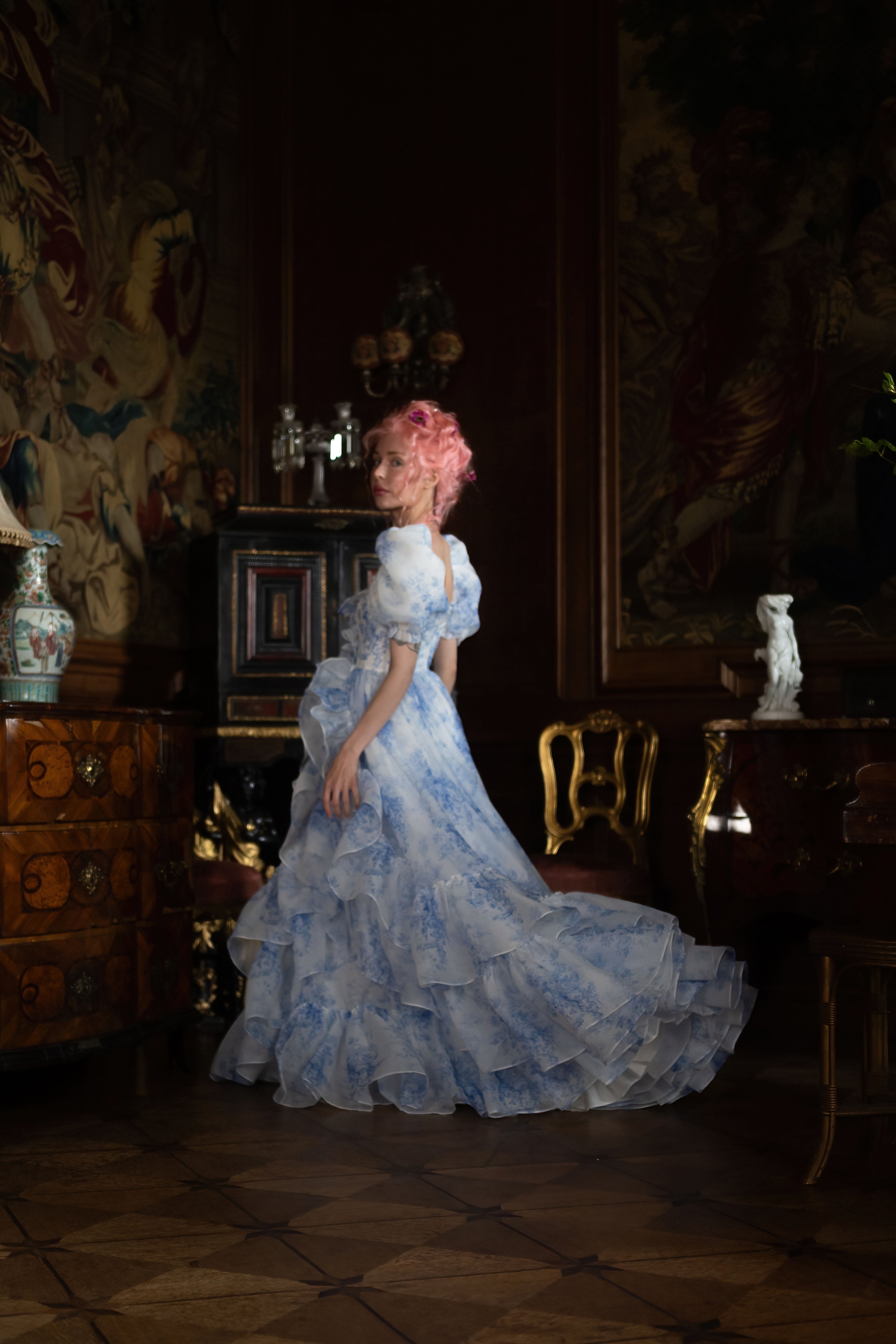 French Porcelain Antoinette Gown