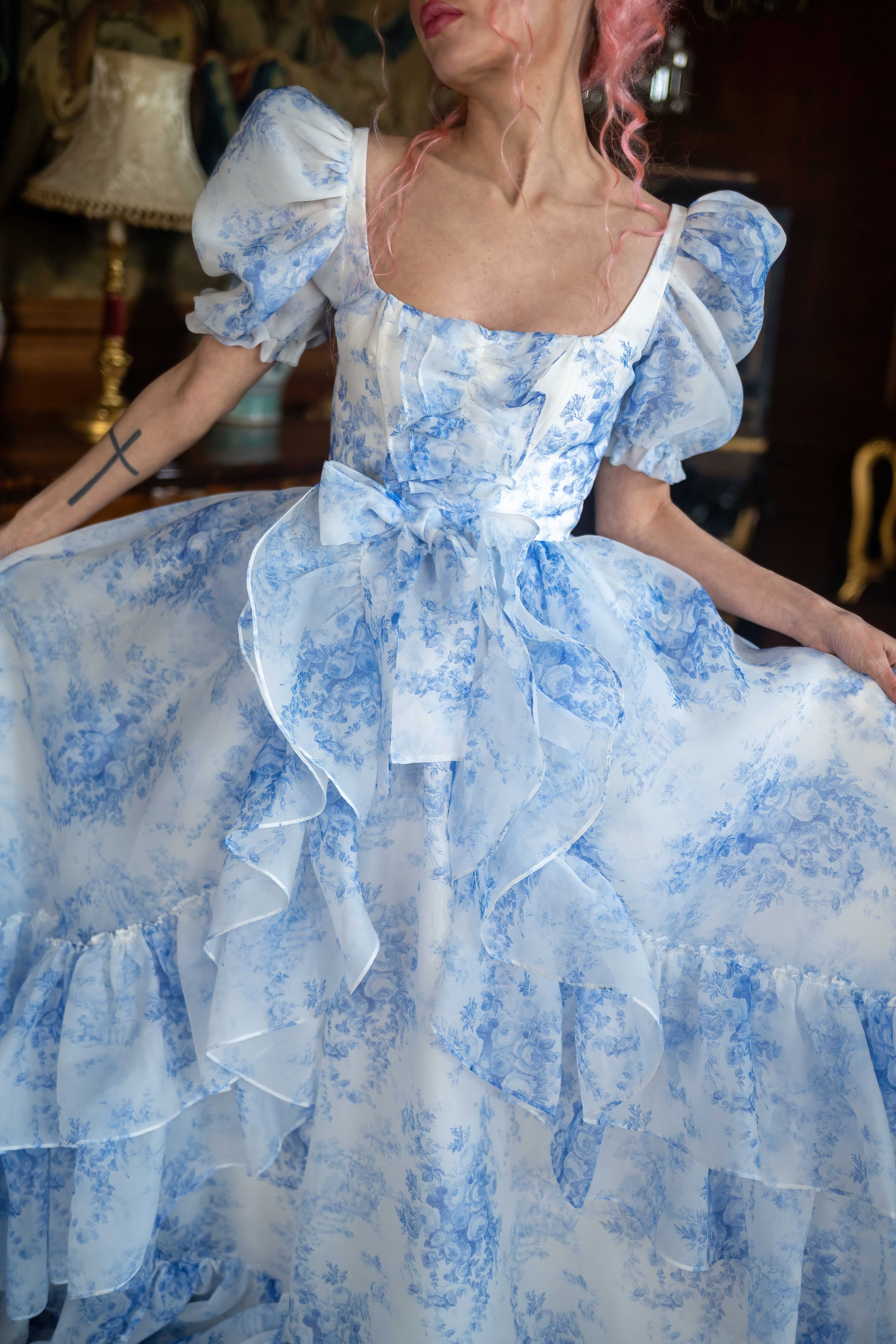 French Porcelain Antoinette Gown
